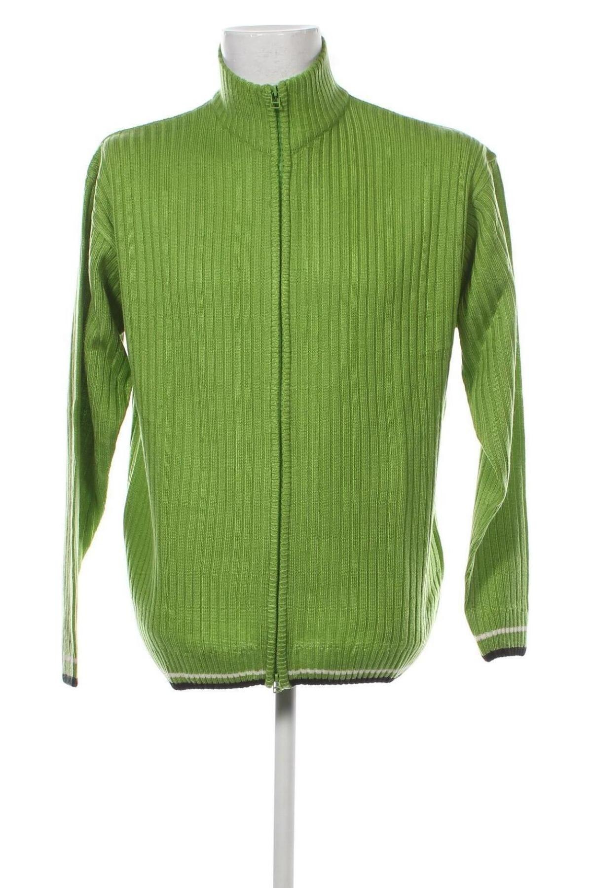 Pánský kardigán Casual Clothes Company, Velikost XL, Barva Zelená, Cena  1 178,00 Kč