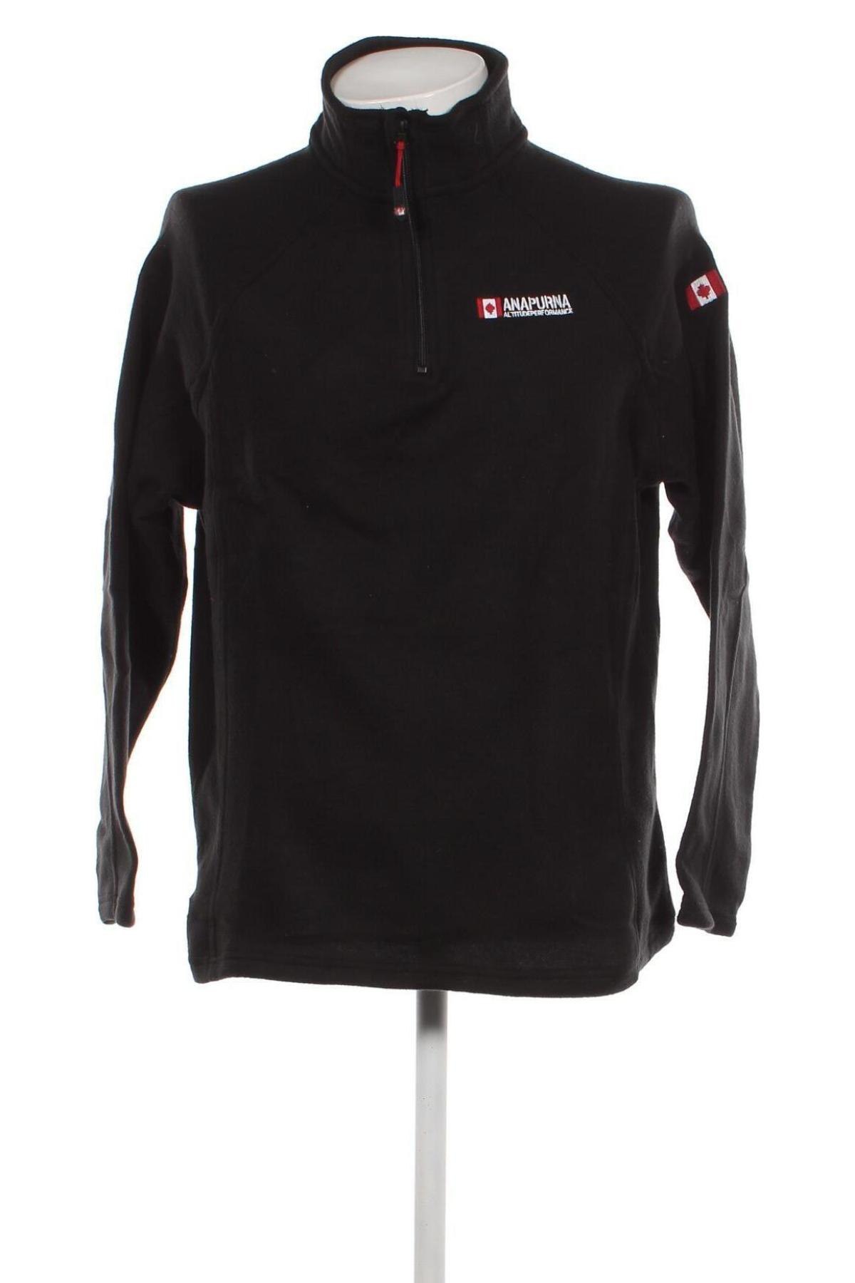 Herren Fleece Shirt Anapurna, Größe XL, Farbe Schwarz, Preis € 24,22