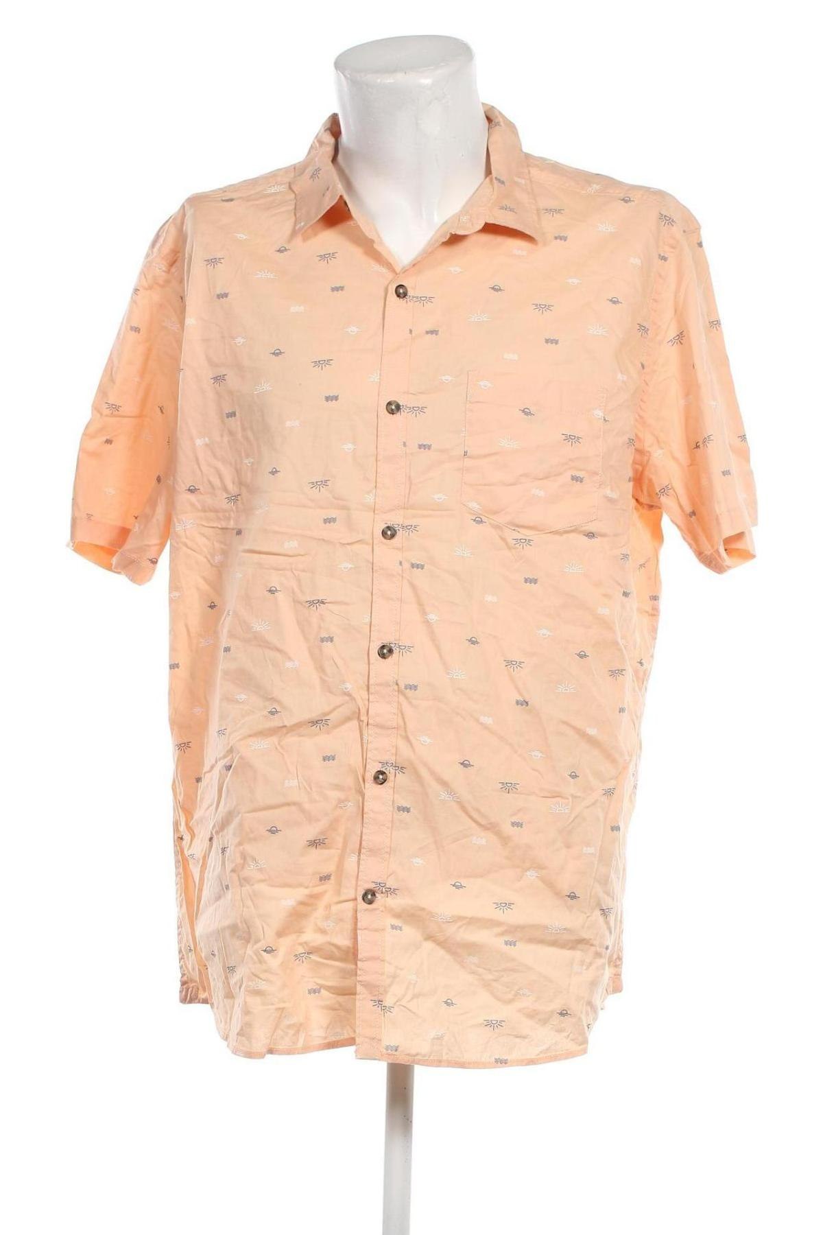Pánska košeľa , Veľkosť 4XL, Farba Oranžová, Cena  16,44 €