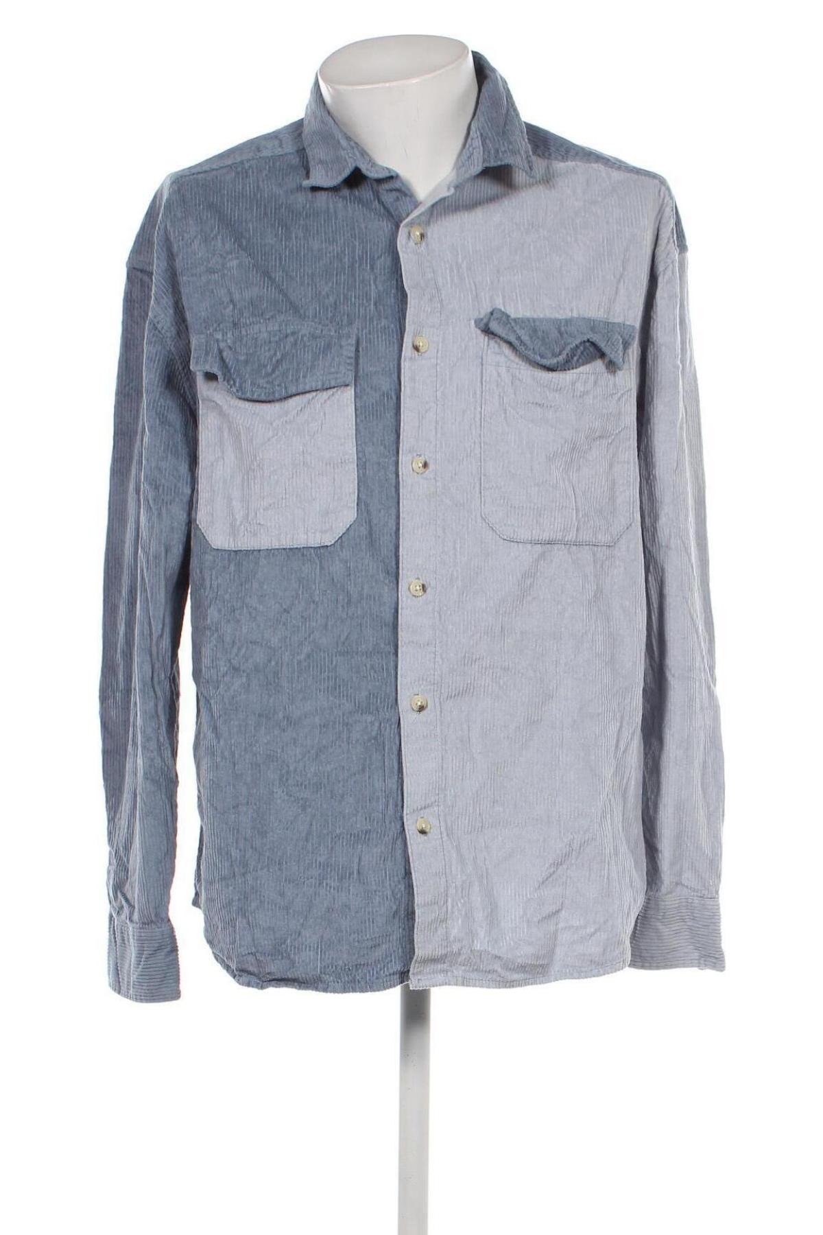 Ανδρικό πουκάμισο ASOS, Μέγεθος L, Χρώμα Μπλέ, Τιμή 14,85 €