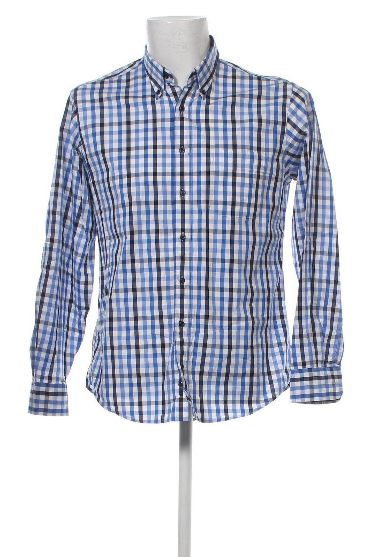 Ανδρικό πουκάμισο Andrews, Μέγεθος S, Χρώμα Μπλέ, Τιμή 31,26 €