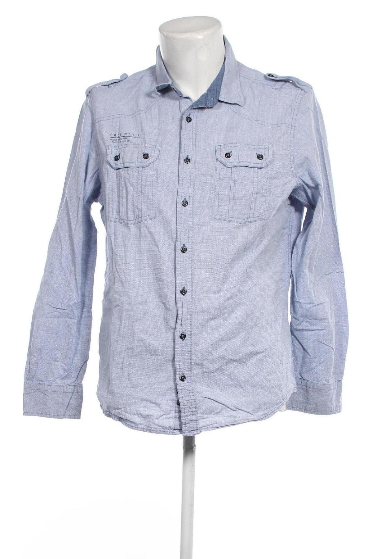 Ανδρικό πουκάμισο Angelo Litrico, Μέγεθος XL, Χρώμα Μπλέ, Τιμή 8,07 €