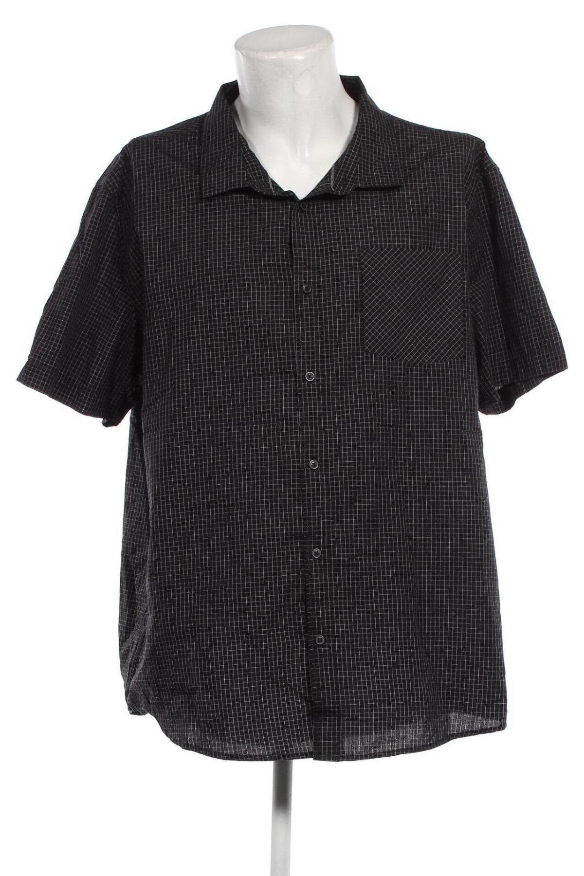 Мъжка риза Anko, Размер 5XL, Цвят Черен, Цена 22,04 лв.