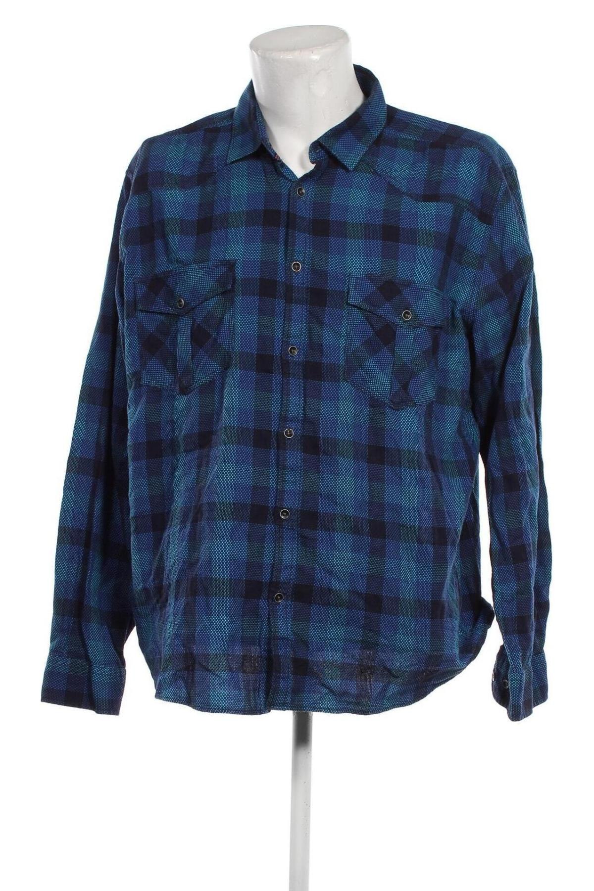 Мъжка риза Armand Thiery, Размер 3XL, Цвят Син, Цена 24,00 лв.