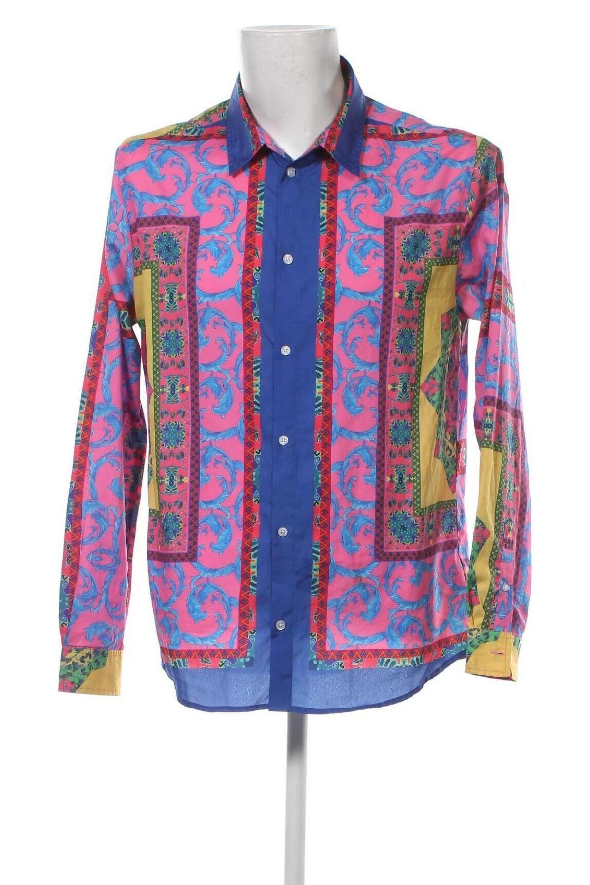Ανδρικό πουκάμισο Boohoo, Μέγεθος L, Χρώμα Πολύχρωμο, Τιμή 17,94 €