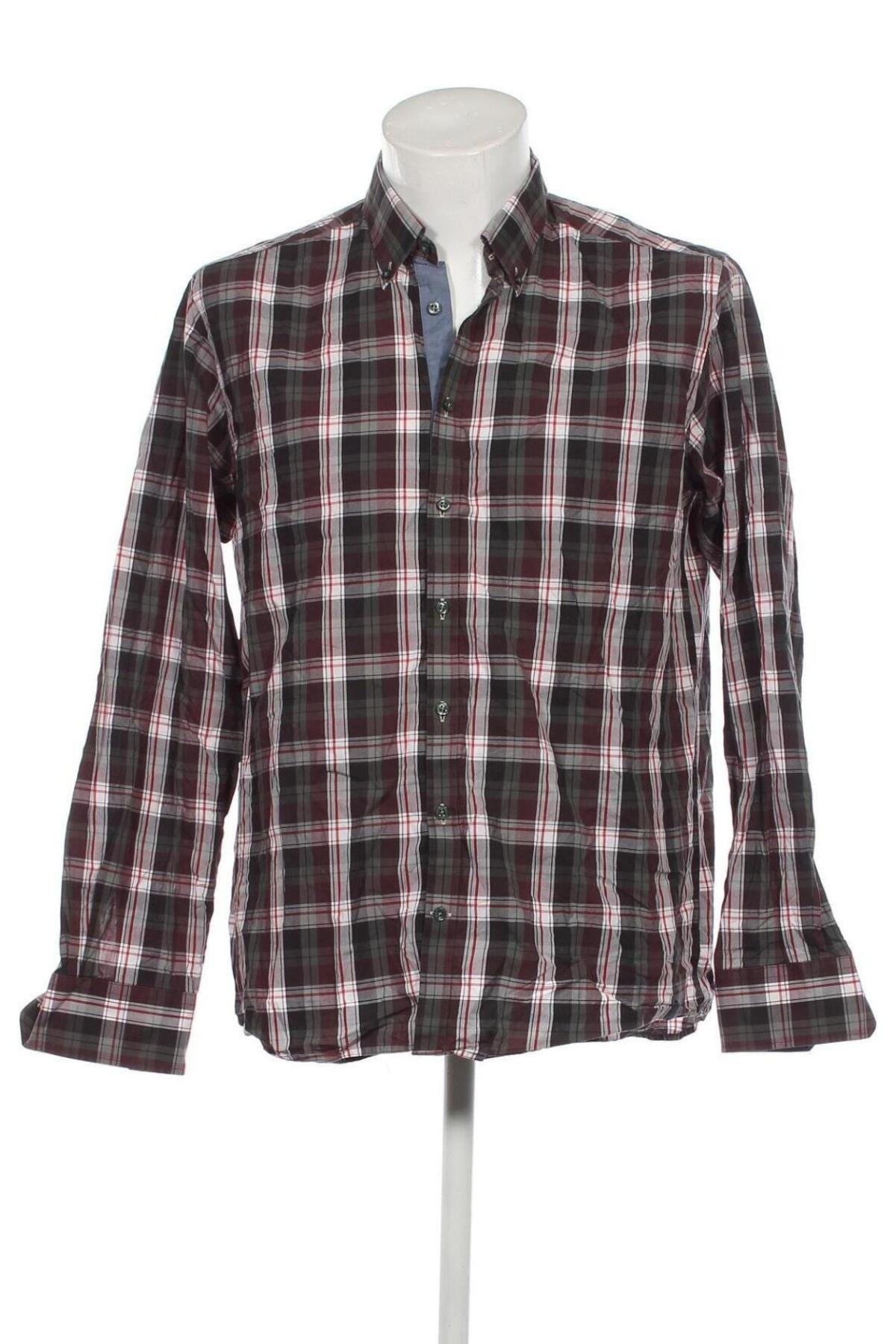 Ανδρικό πουκάμισο Bruun & Stengade, Μέγεθος XL, Χρώμα Πολύχρωμο, Τιμή 2,89 €