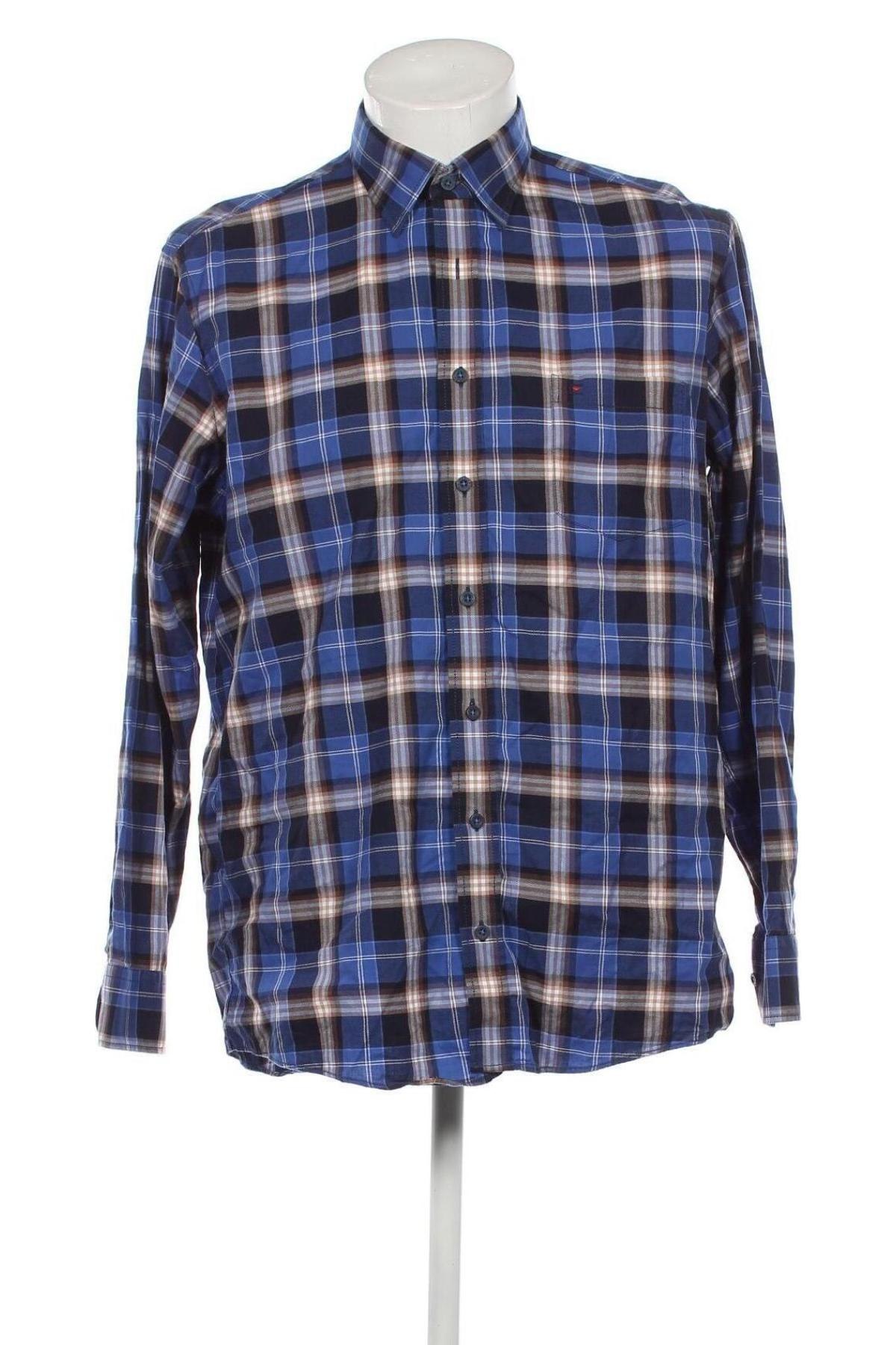 Ανδρικό πουκάμισο Casa Moda, Μέγεθος L, Χρώμα Μπλέ, Τιμή 16,88 €