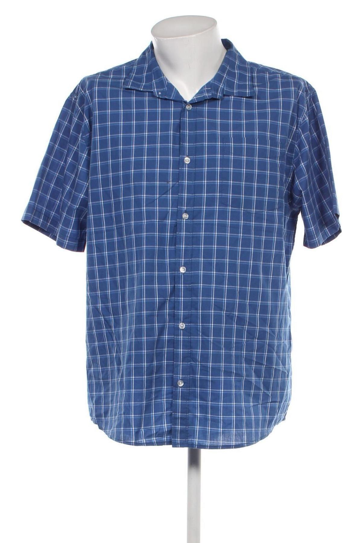 Ανδρικό πουκάμισο Clothing & Co, Μέγεθος 3XL, Χρώμα Μπλέ, Τιμή 4,66 €