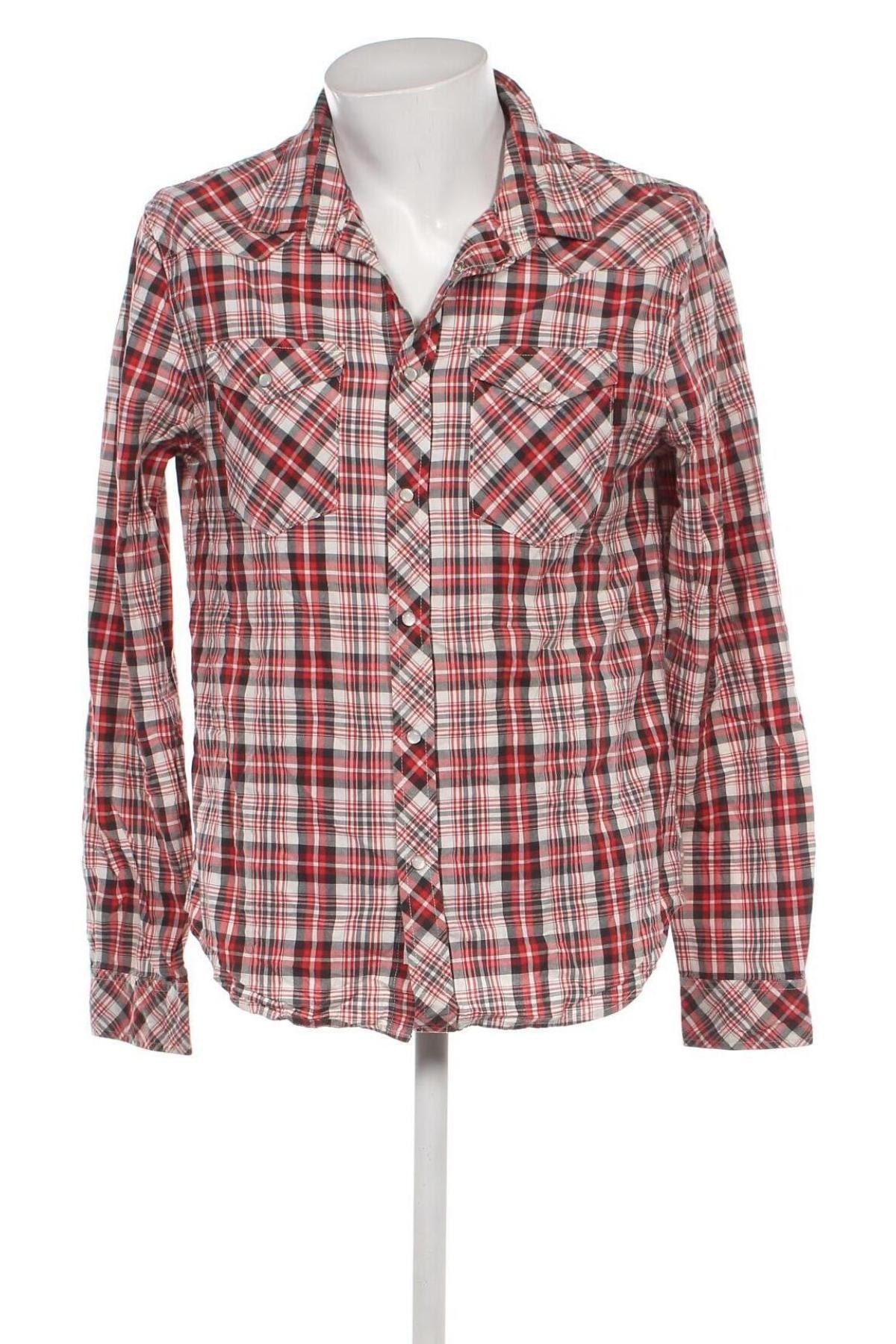 Ανδρικό πουκάμισο Crocker, Μέγεθος L, Χρώμα Πολύχρωμο, Τιμή 3,95 €