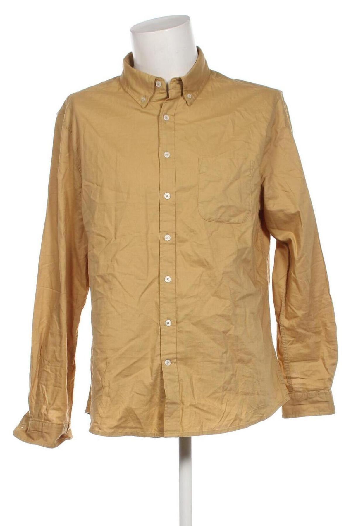 Мъжка риза Dressmann, Размер XL, Цвят Кафяв, Цена 13,20 лв.