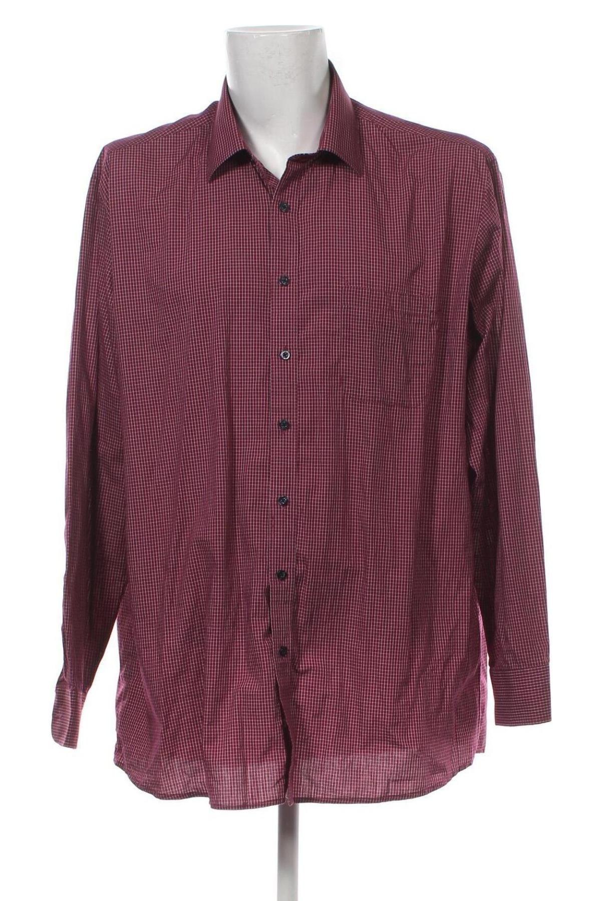 Мъжка риза Dressmann, Размер XXL, Цвят Червен, Цена 24,00 лв.