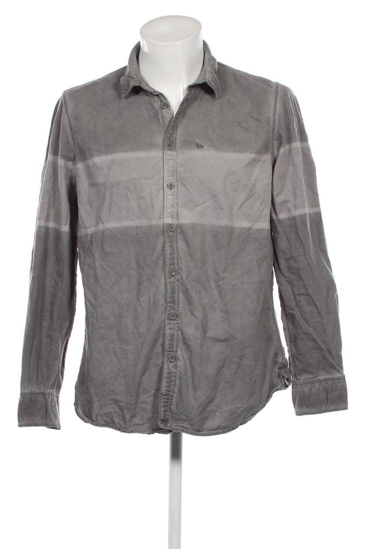 Мъжка риза Emilio Adani, Размер L, Цвят Сив, Цена 8,16 лв.