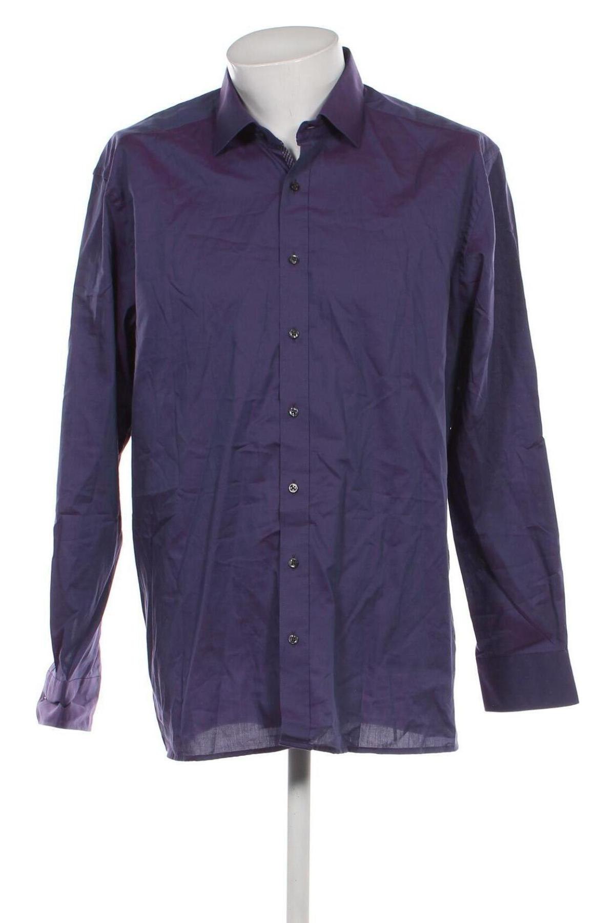Ανδρικό πουκάμισο Eterna, Μέγεθος XL, Χρώμα Βιολετί, Τιμή 3,14 €