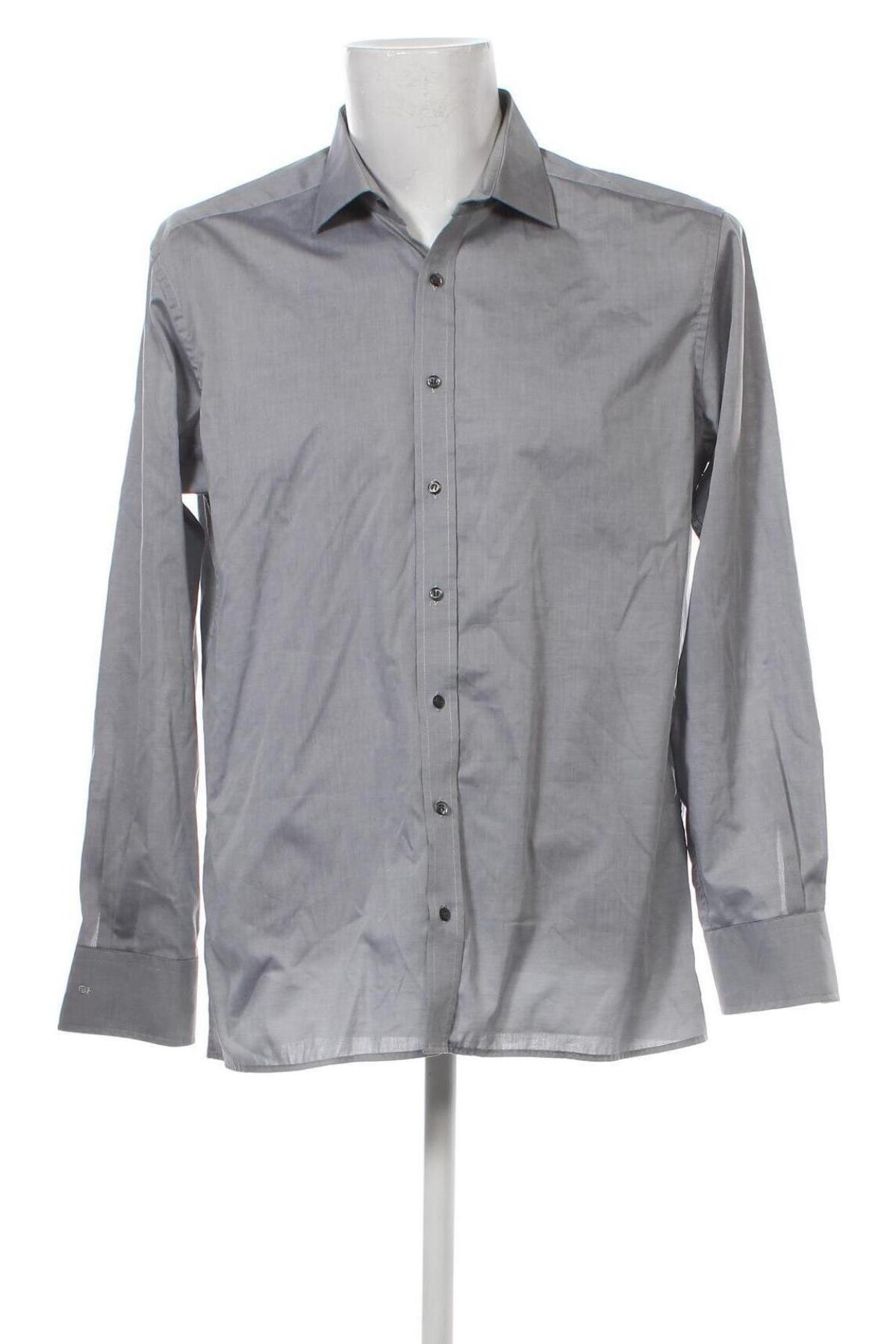 Herrenhemd Eterna, Größe L, Farbe Grau, Preis € 27,14