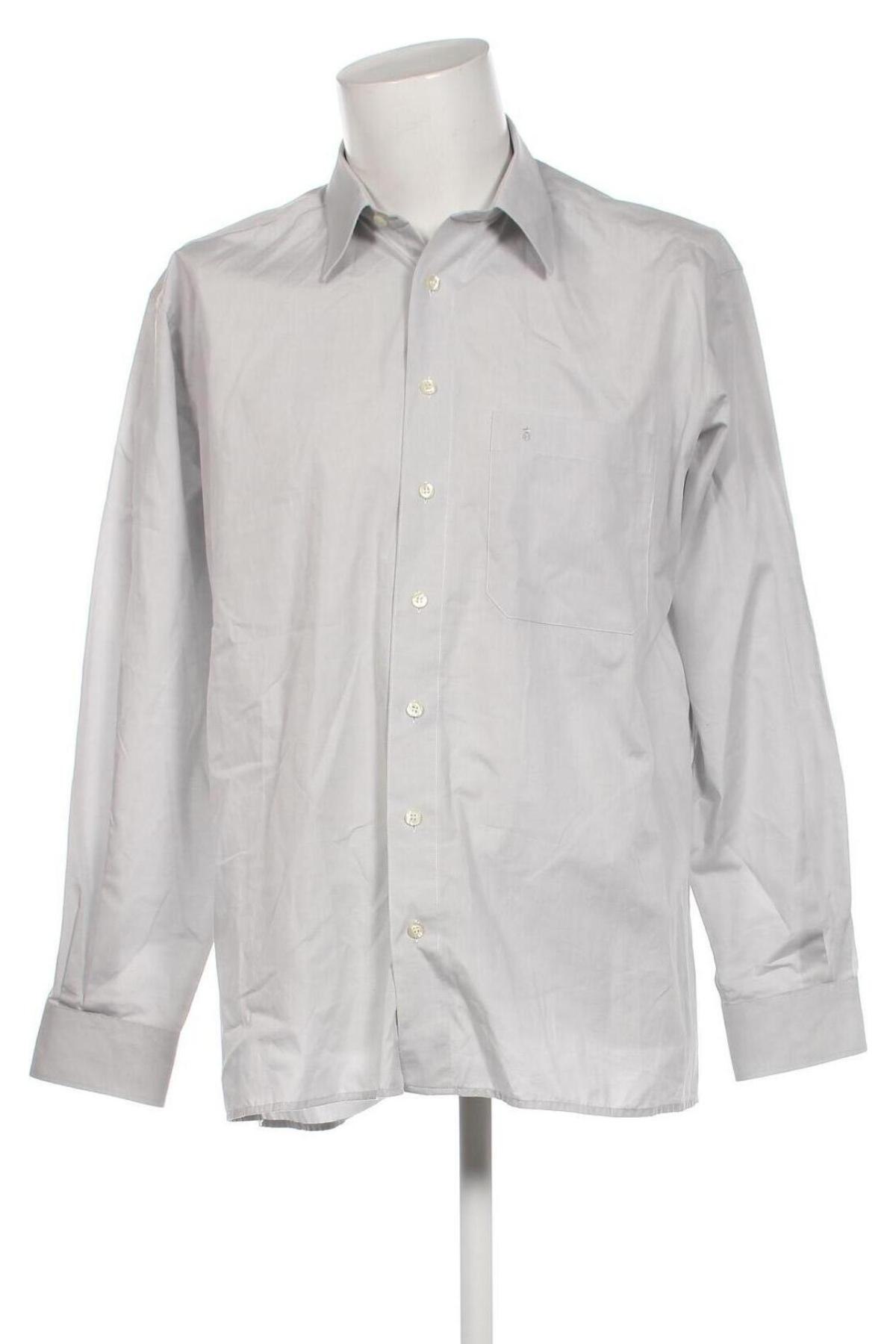 Ανδρικό πουκάμισο Eterna, Μέγεθος L, Χρώμα Γκρί, Τιμή 11,34 €
