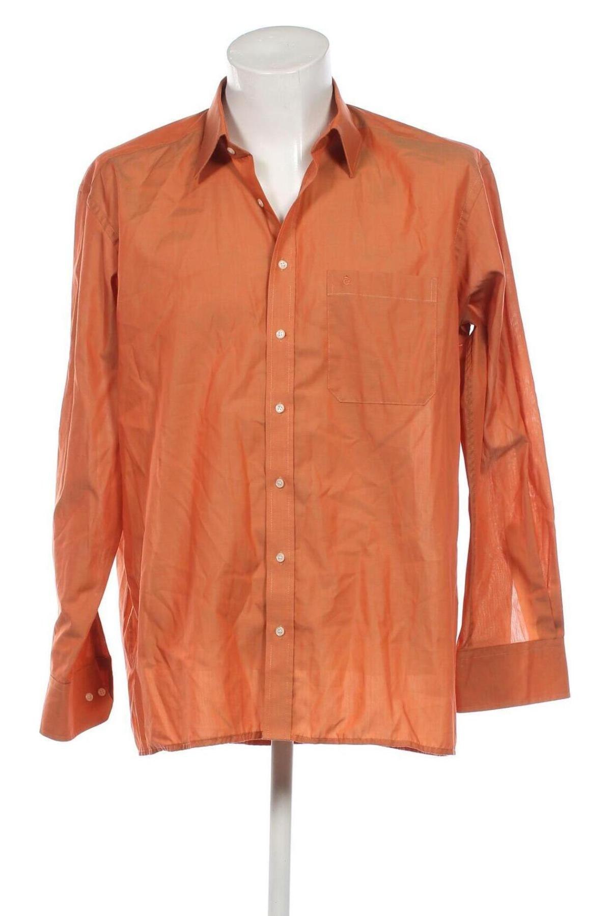 Ανδρικό πουκάμισο Eterna, Μέγεθος XL, Χρώμα Πορτοκαλί, Τιμή 24,12 €