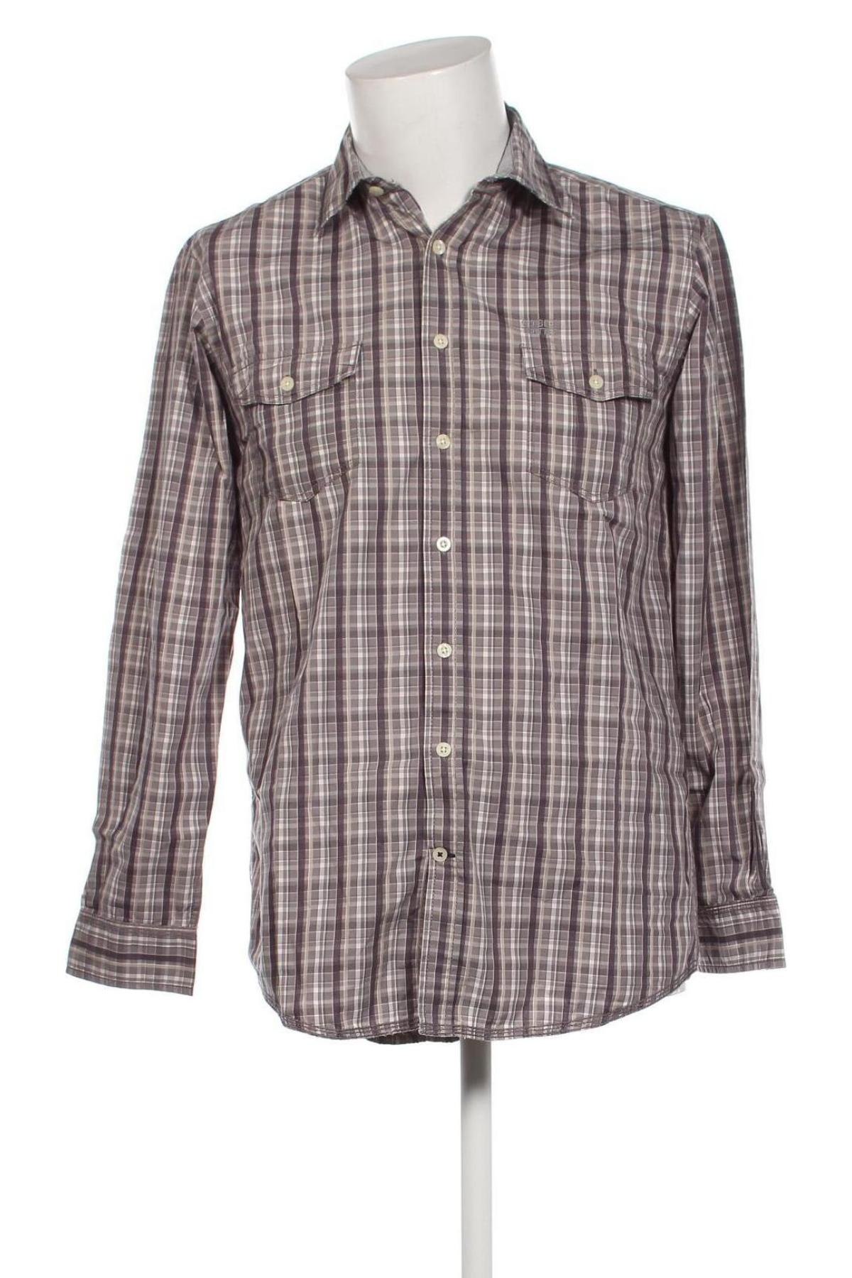 Ανδρικό πουκάμισο Globe Trotter, Μέγεθος S, Χρώμα Γκρί, Τιμή 3,05 €