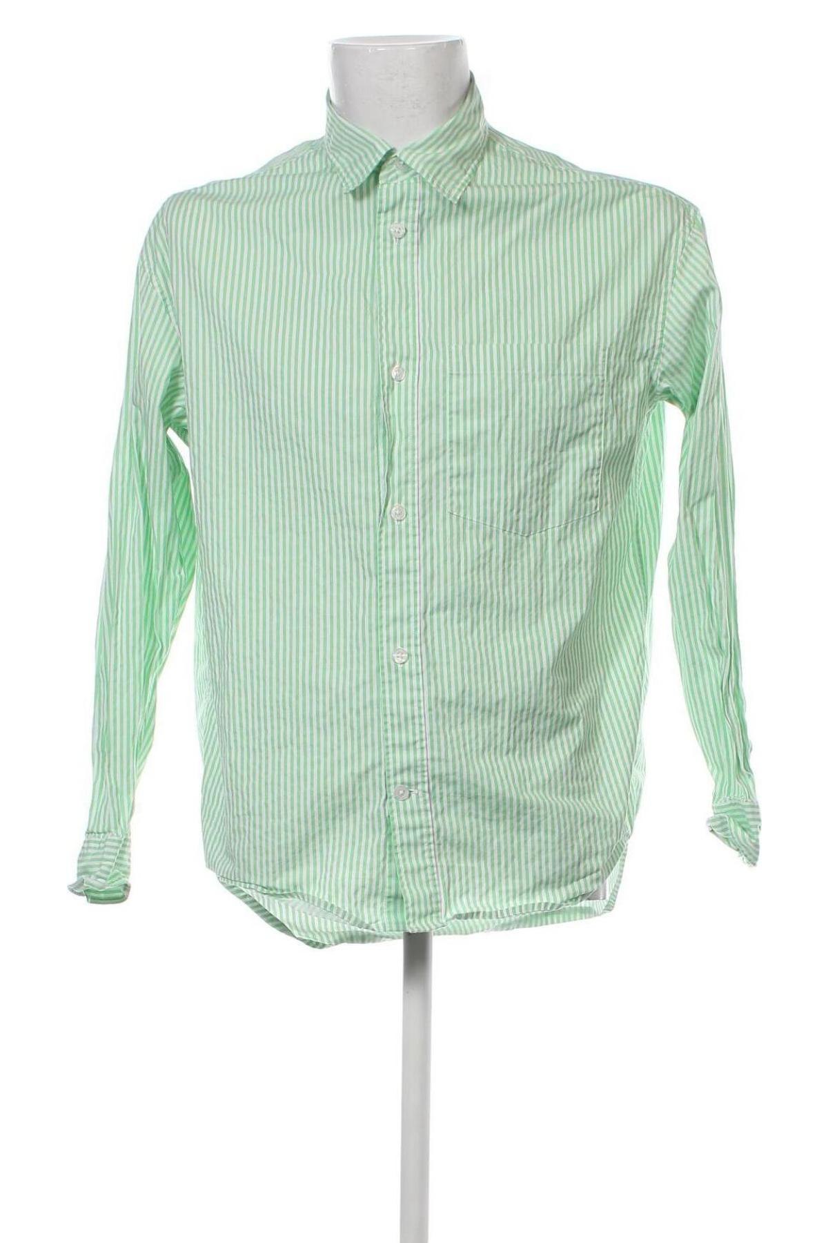 Мъжка риза H&M, Размер S, Цвят Многоцветен, Цена 23,46 лв.