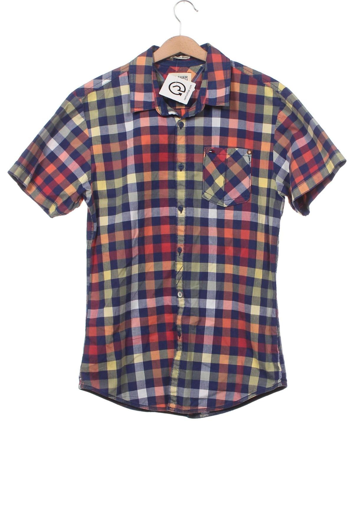 Ανδρικό πουκάμισο Hilfiger Denim, Μέγεθος S, Χρώμα Πολύχρωμο, Τιμή 13,64 €