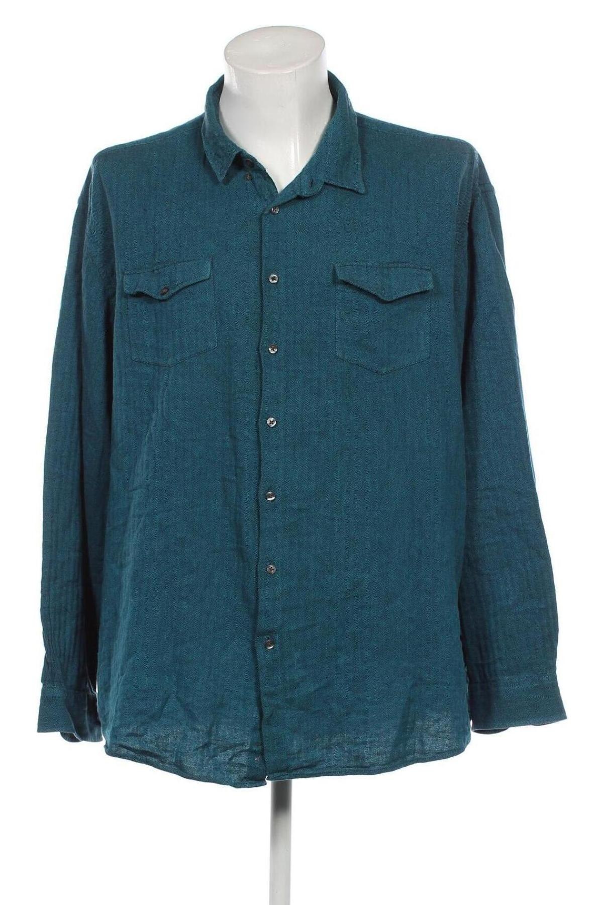 Pánska košeľa  House, Veľkosť 5XL, Farba Modrá, Cena  15,45 €