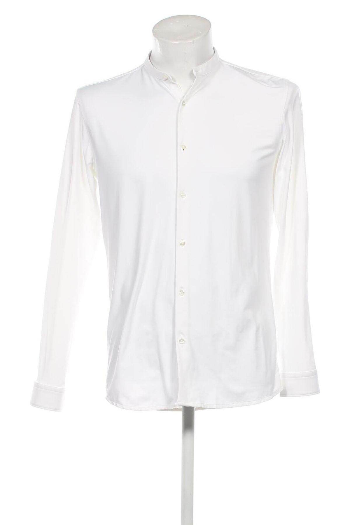Мъжка риза Hugo Boss, Размер M, Цвят Бял, Цена 179,10 лв.