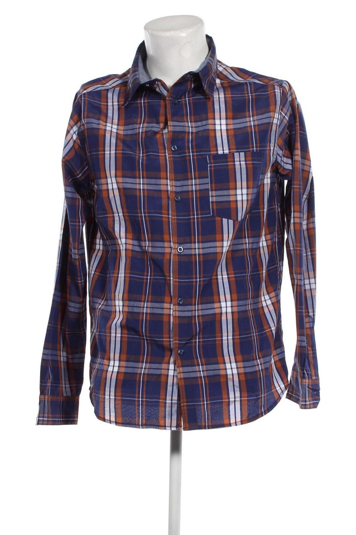 Ανδρικό πουκάμισο Identic, Μέγεθος L, Χρώμα Πολύχρωμο, Τιμή 3,23 €