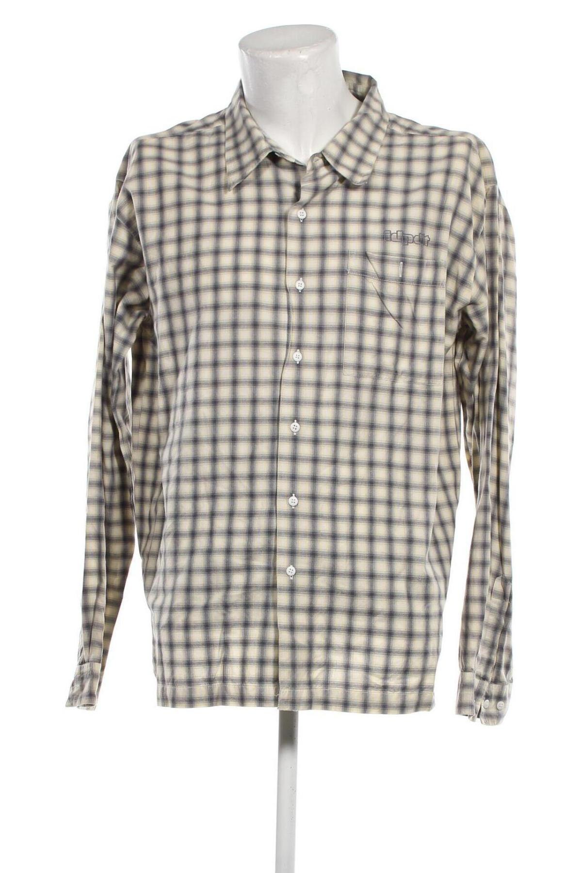 Ανδρικό πουκάμισο Idpdt, Μέγεθος XXL, Χρώμα Πολύχρωμο, Τιμή 4,45 €