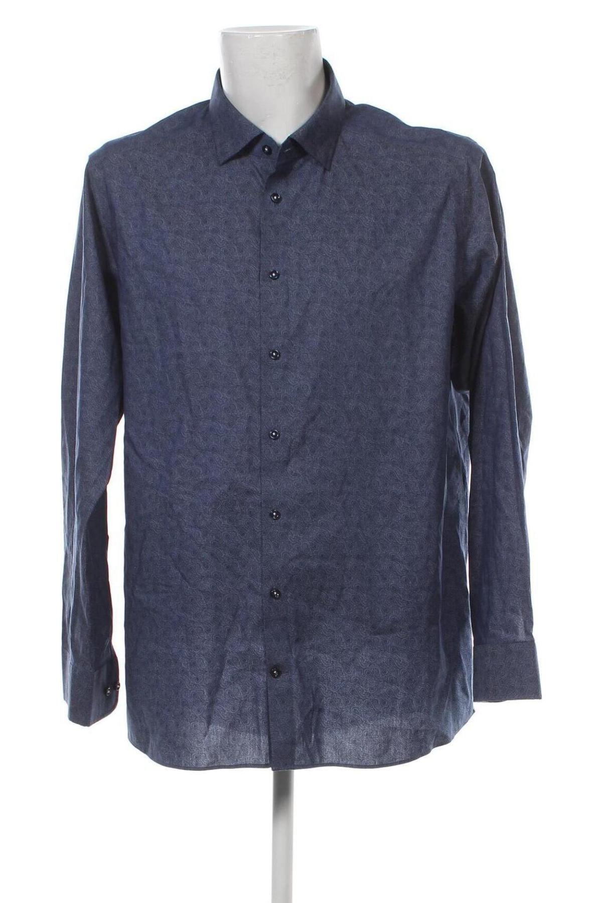 Ανδρικό πουκάμισο J. Harvest & Frost, Μέγεθος XXL, Χρώμα Μπλέ, Τιμή 33,40 €