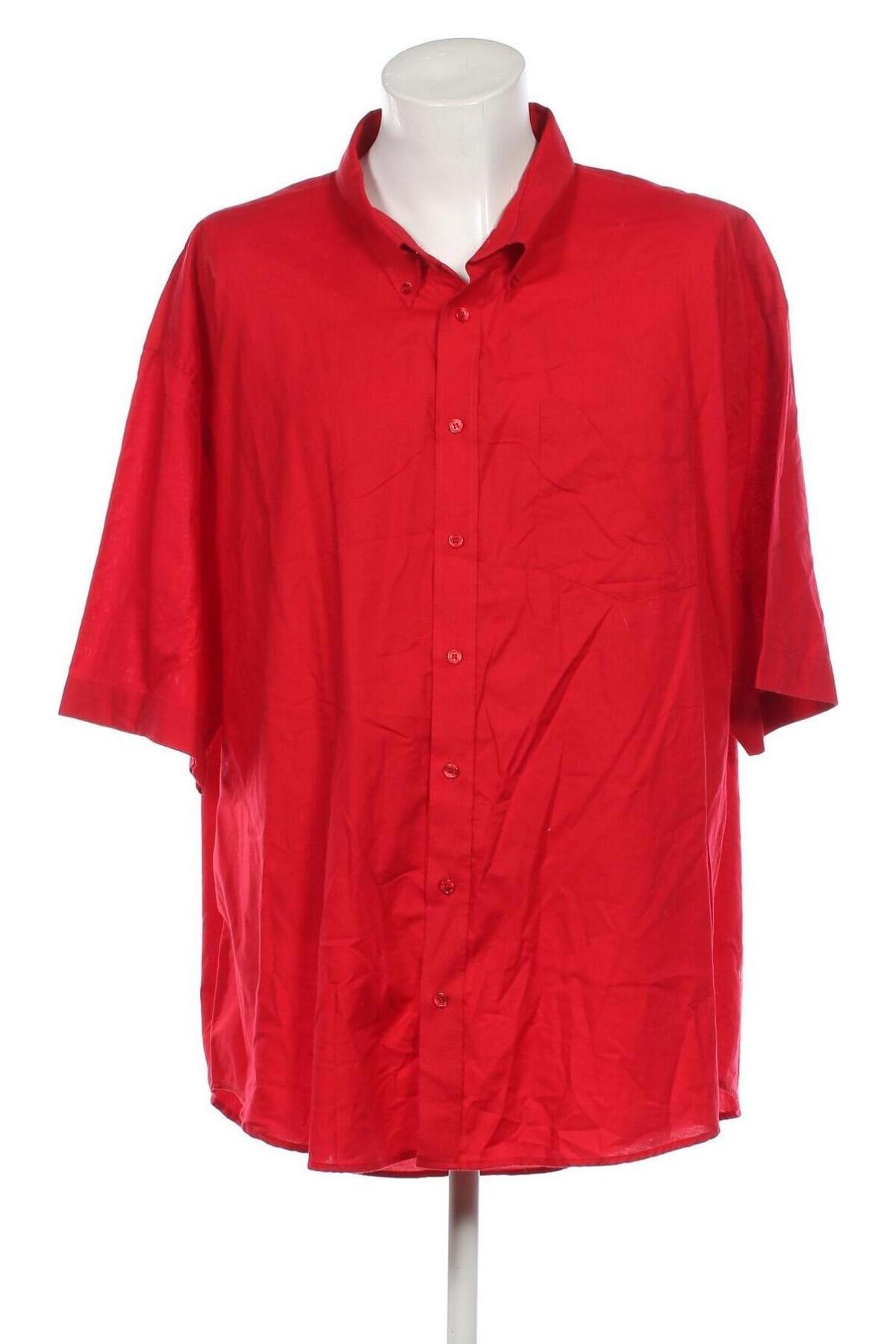 Herrenhemd Kustom Kit, Größe 5XL, Farbe Rot, Preis € 21,57