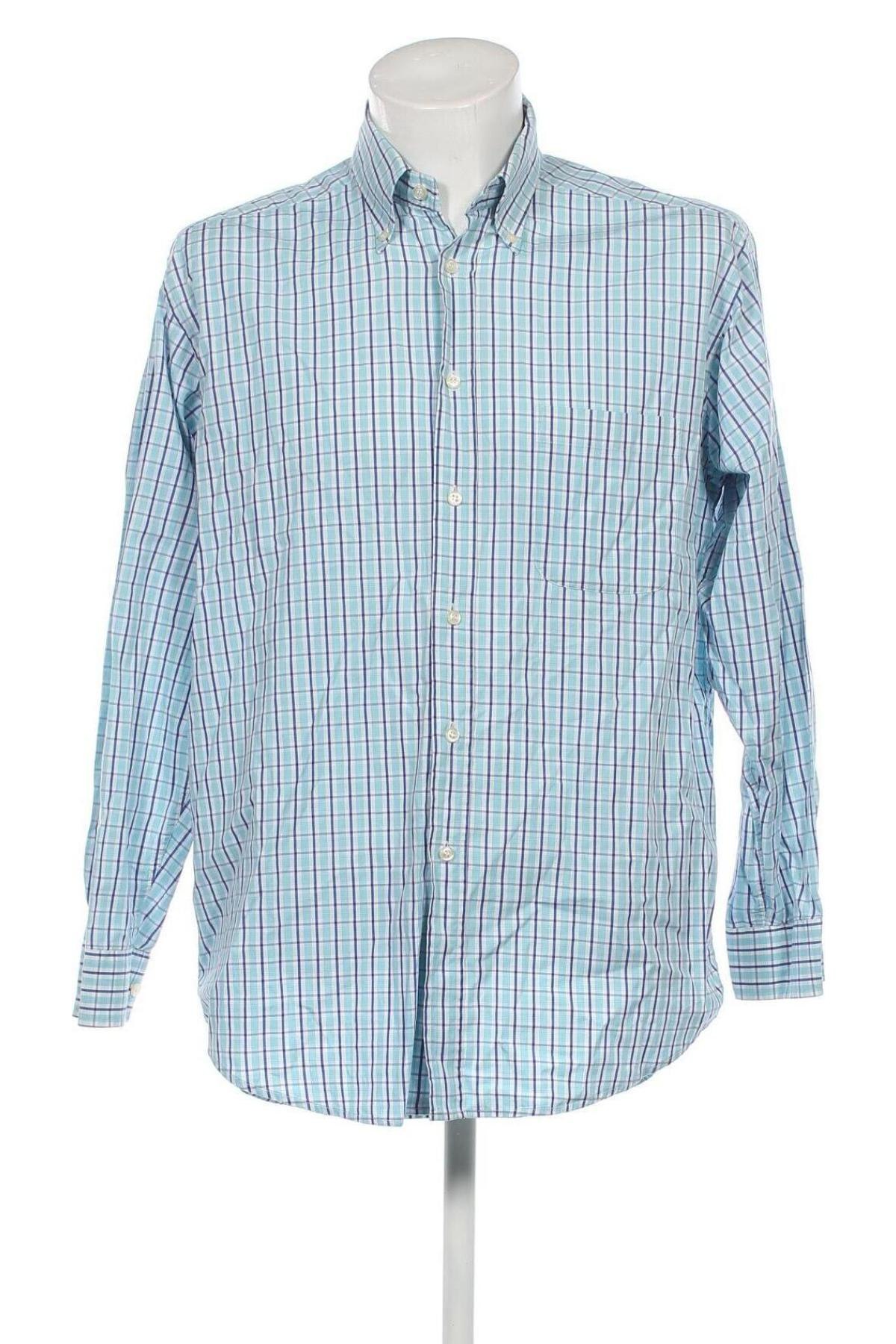 Ανδρικό πουκάμισο Lawrence Grey, Μέγεθος XL, Χρώμα Μπλέ, Τιμή 21,23 €