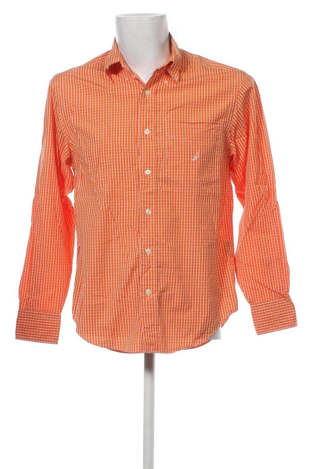 Ανδρικό πουκάμισο Nautica, Μέγεθος S, Χρώμα Πορτοκαλί, Τιμή 45,19 €