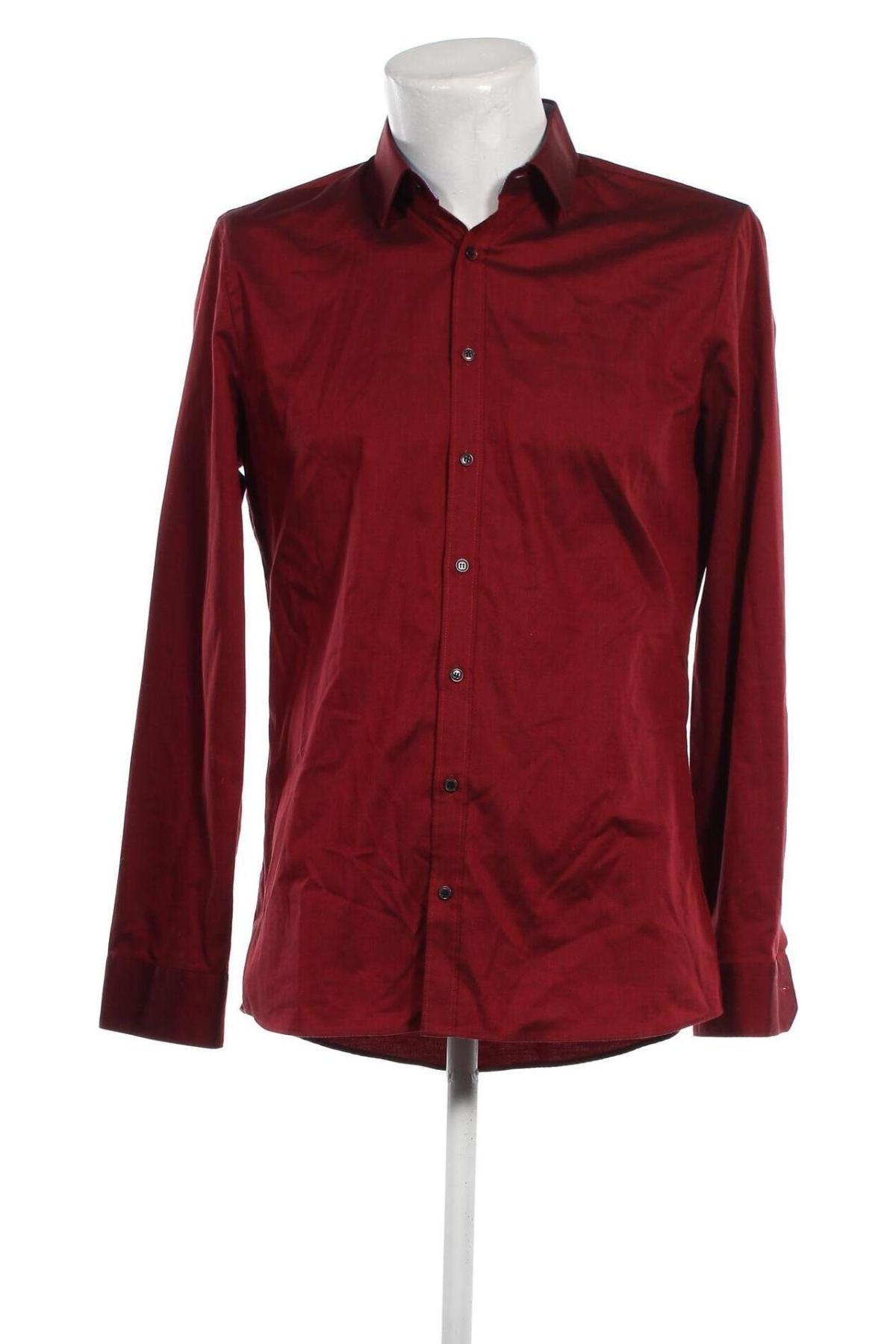 Herrenhemd Olymp, Größe L, Farbe Rot, Preis 27,14 €