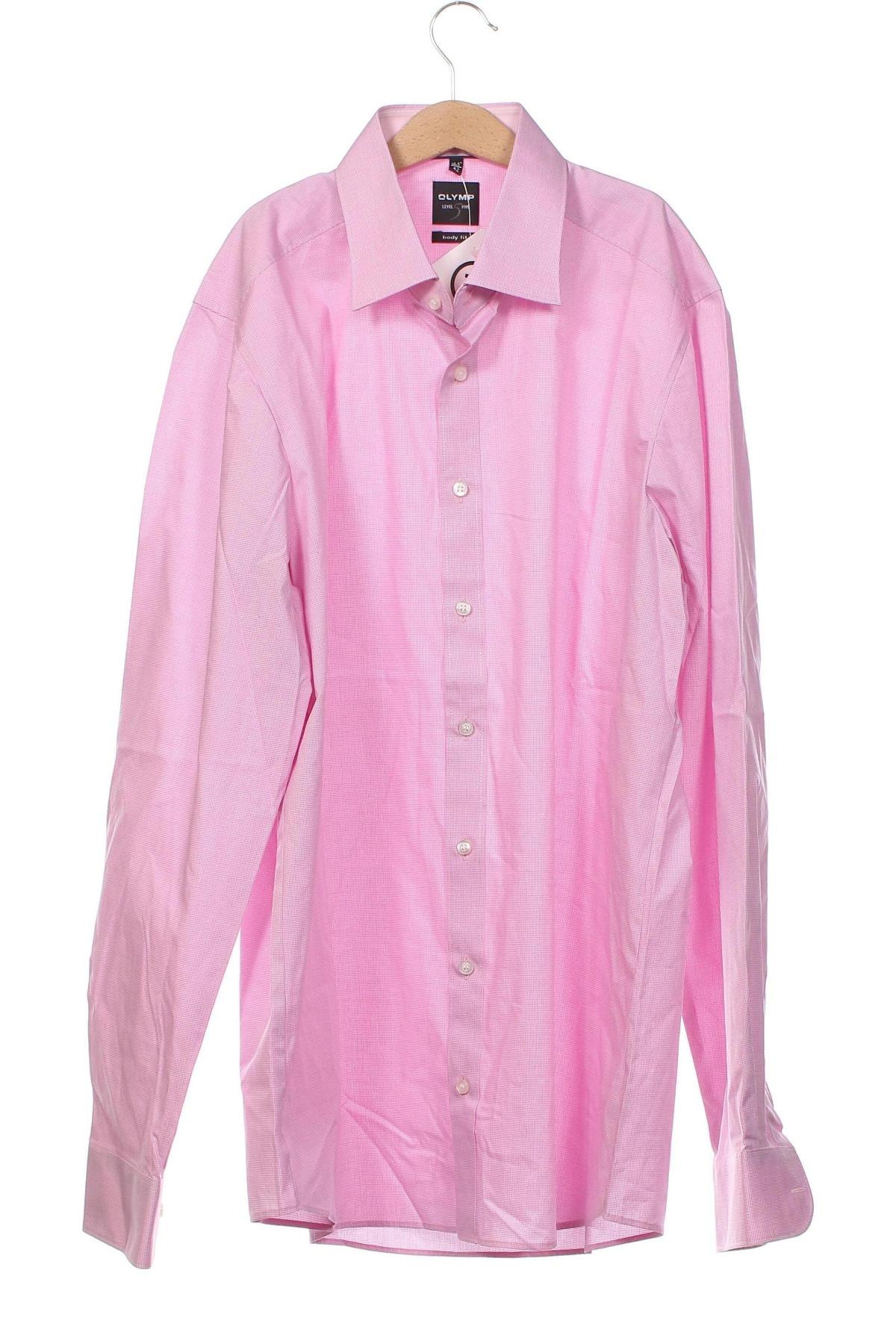 Herrenhemd Olymp, Größe L, Farbe Rosa, Preis € 17,64