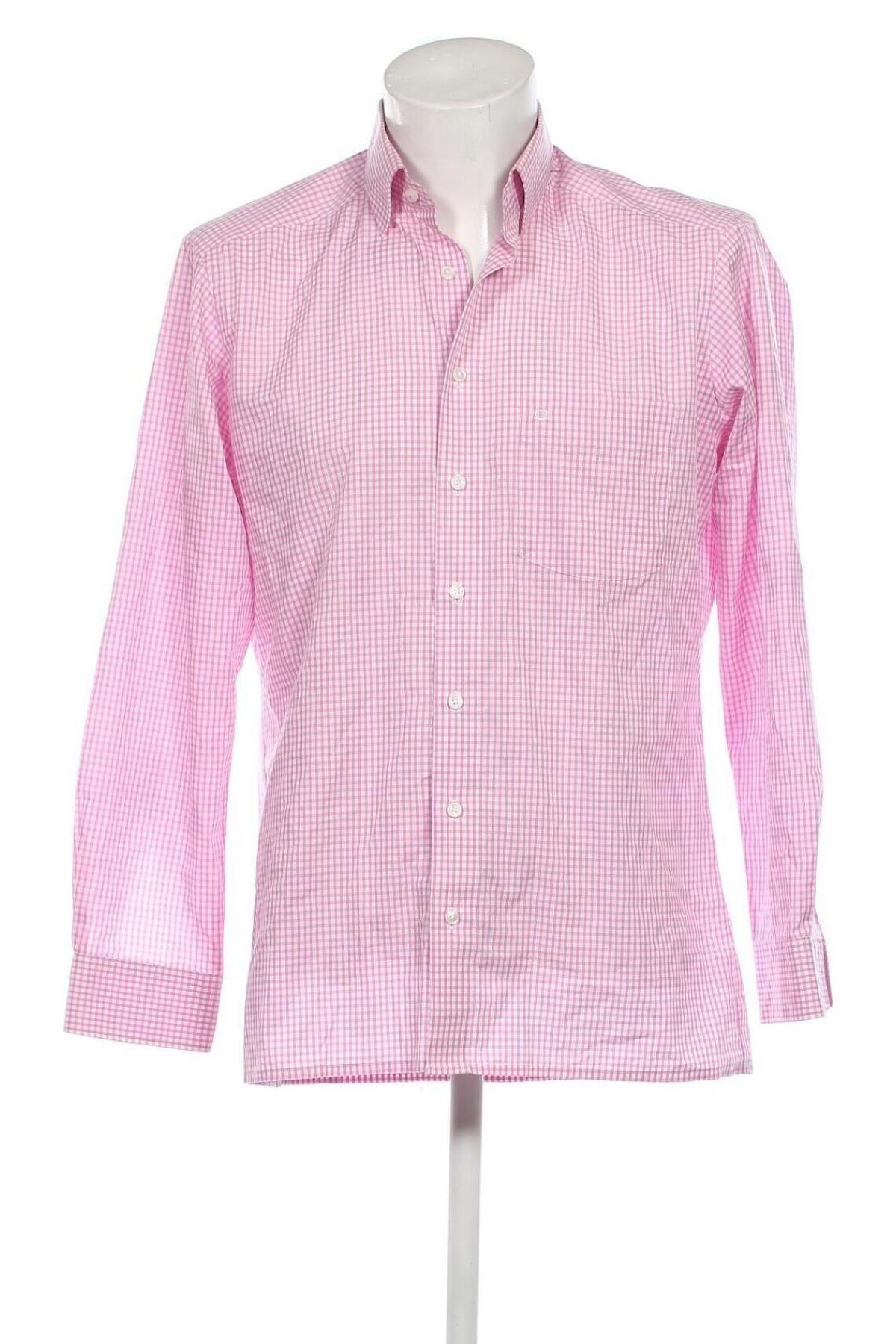 Ανδρικό πουκάμισο Olymp, Μέγεθος L, Χρώμα Πολύχρωμο, Τιμή 17,85 €