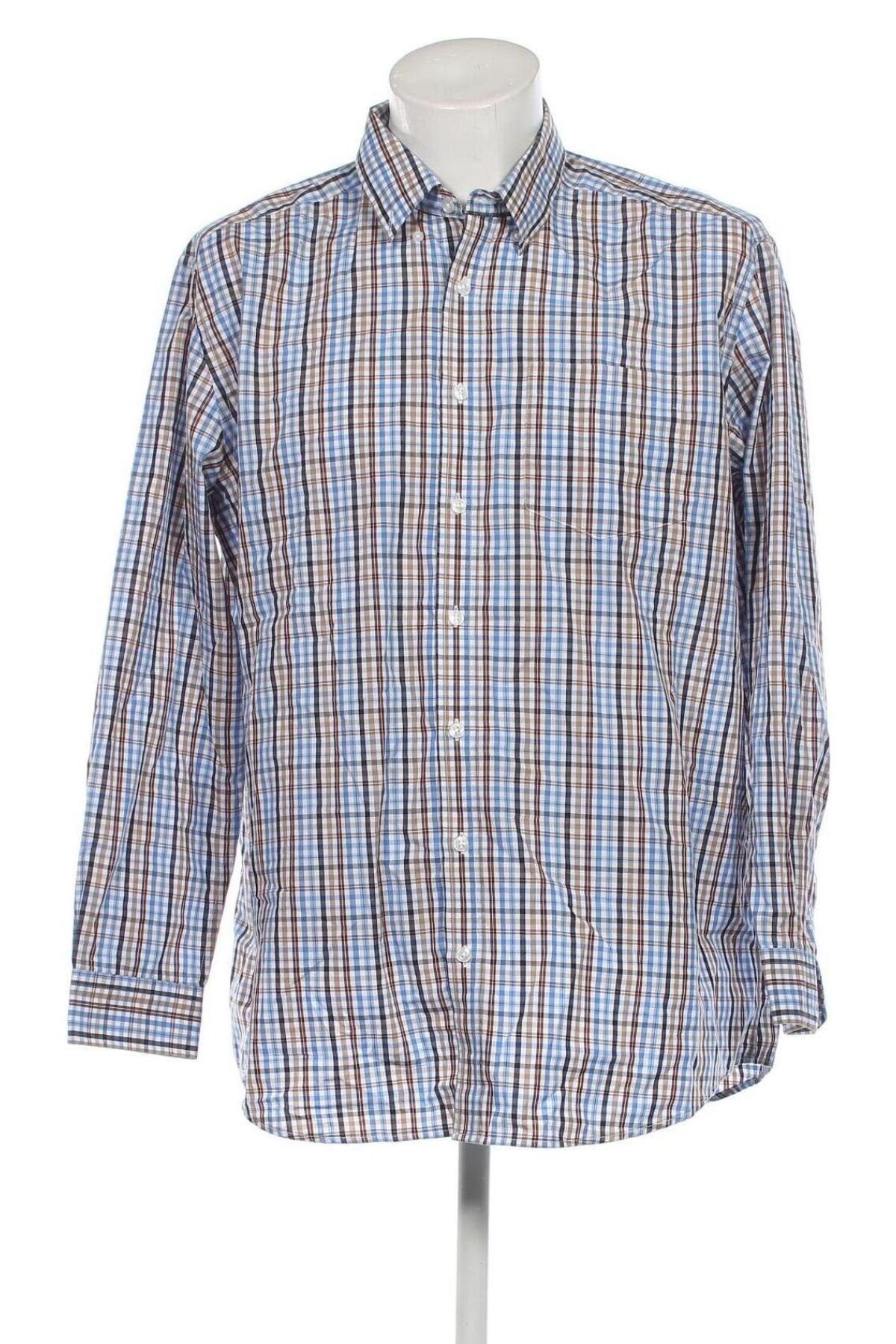 Ανδρικό πουκάμισο Otto Kern, Μέγεθος XL, Χρώμα Πολύχρωμο, Τιμή 33,40 €