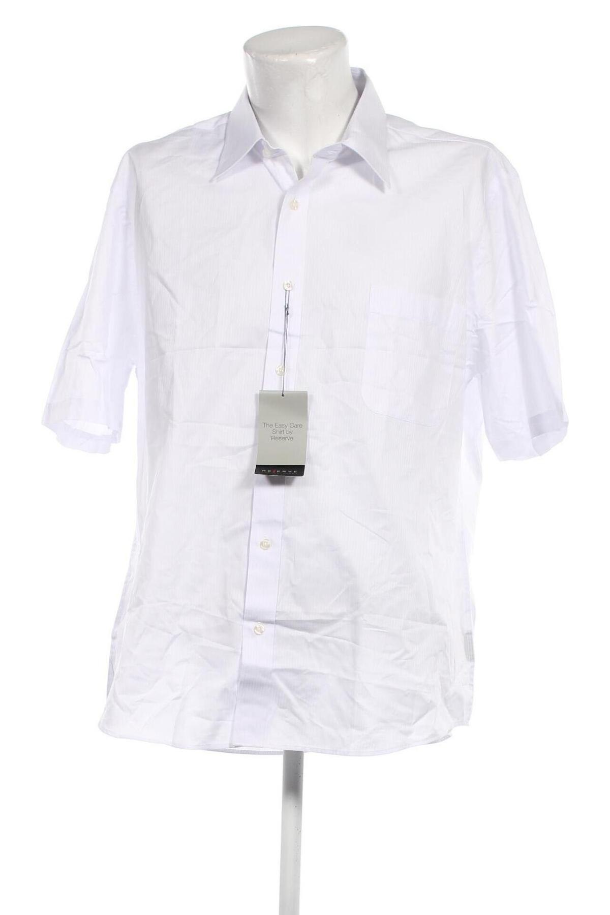 Ανδρικό πουκάμισο Reserve, Μέγεθος XL, Χρώμα Λευκό, Τιμή 17,82 €