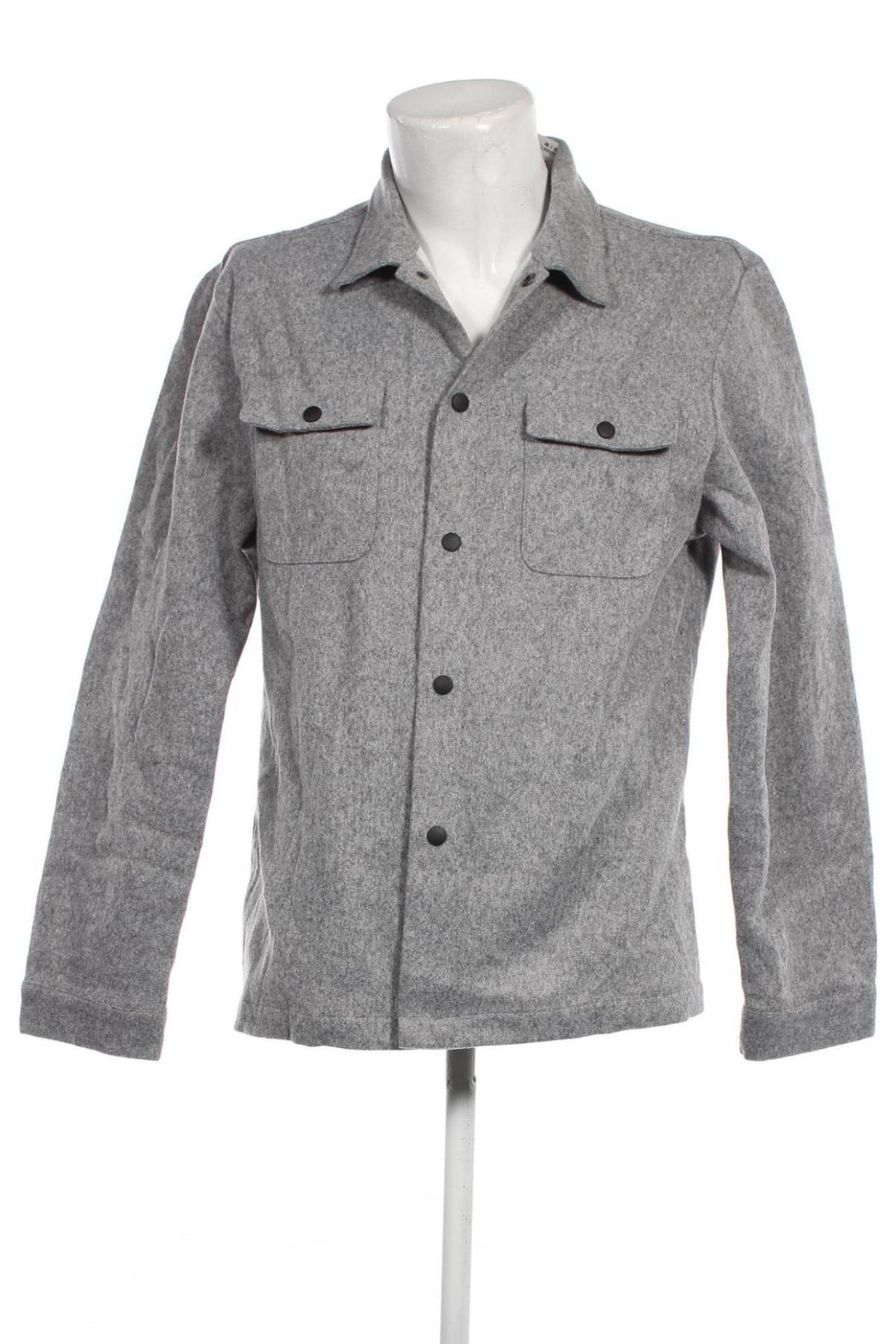 Ανδρικό πουκάμισο SHEIN, Μέγεθος XL, Χρώμα Γκρί, Τιμή 11,48 €