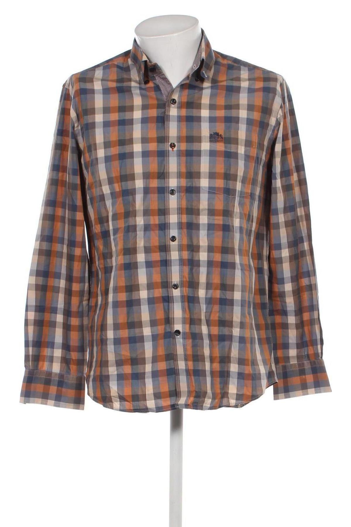 Ανδρικό πουκάμισο State Of Art, Μέγεθος L, Χρώμα Πολύχρωμο, Τιμή 16,88 €