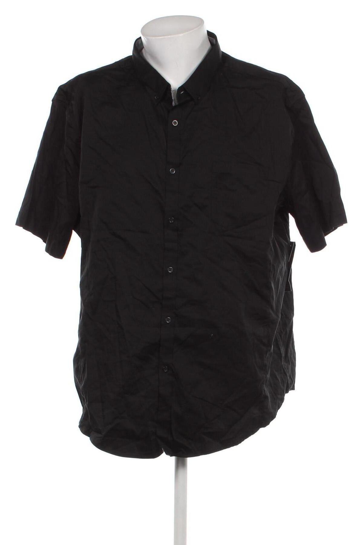Ανδρικό πουκάμισο Tarocash, Μέγεθος 4XL, Χρώμα Μαύρο, Τιμή 44,54 €