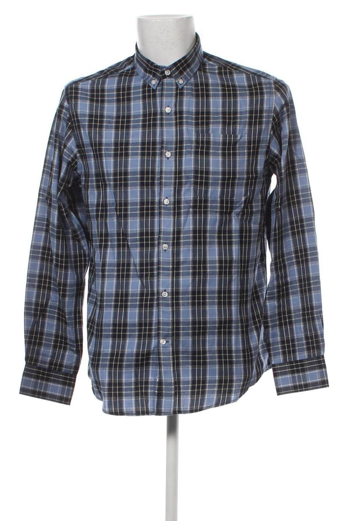 Ανδρικό πουκάμισο Tex, Μέγεθος L, Χρώμα Μπλέ, Τιμή 14,84 €