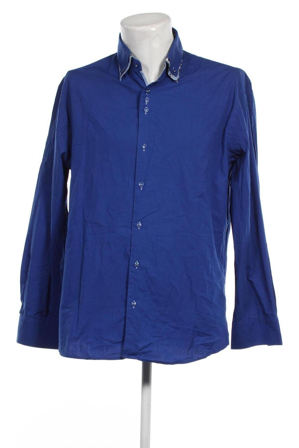 Herrenhemd Tissaia, Größe XXL, Farbe Blau, Preis 20,18 €