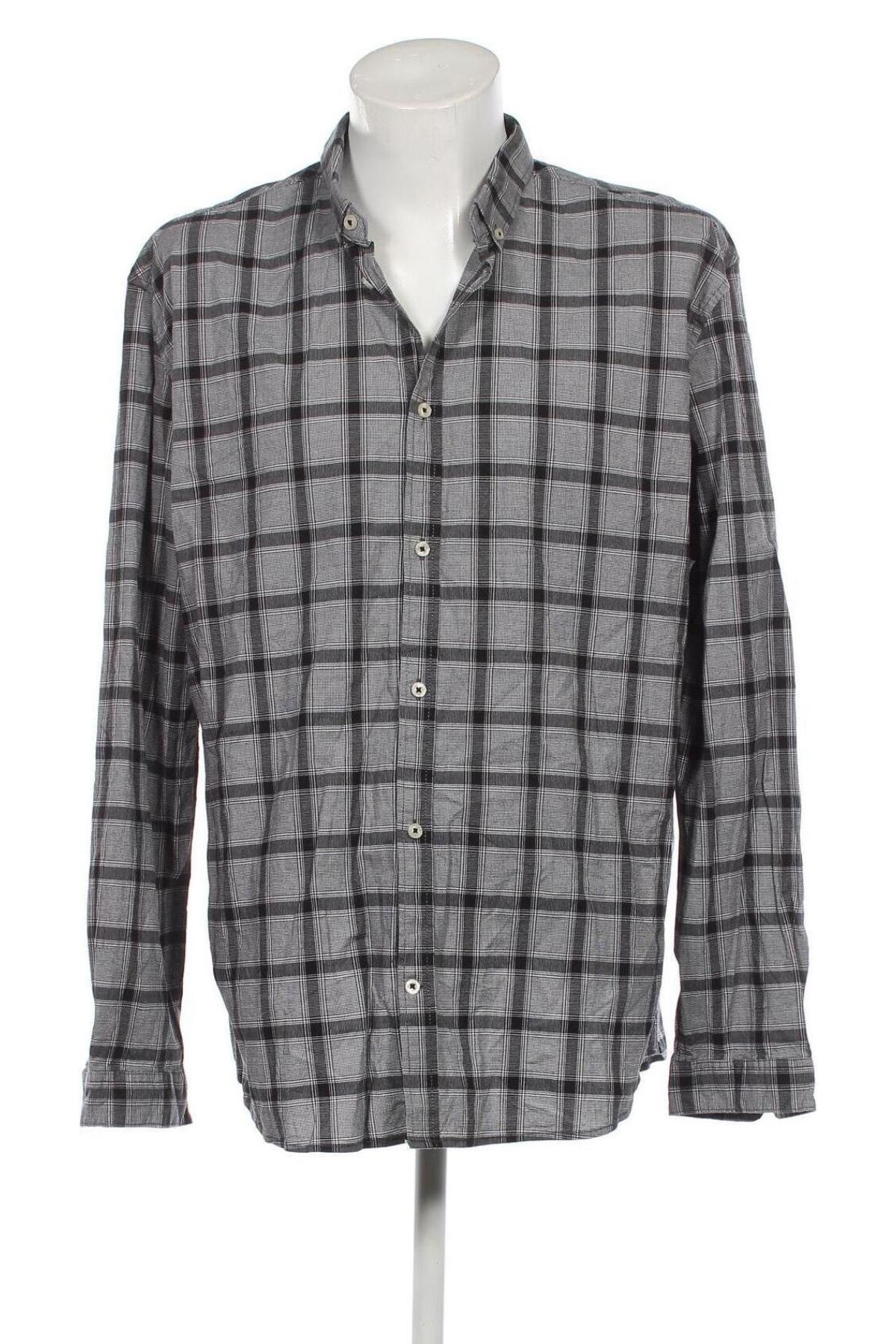 Herrenhemd Tom Tailor, Größe 3XL, Farbe Schwarz, Preis 15,20 €