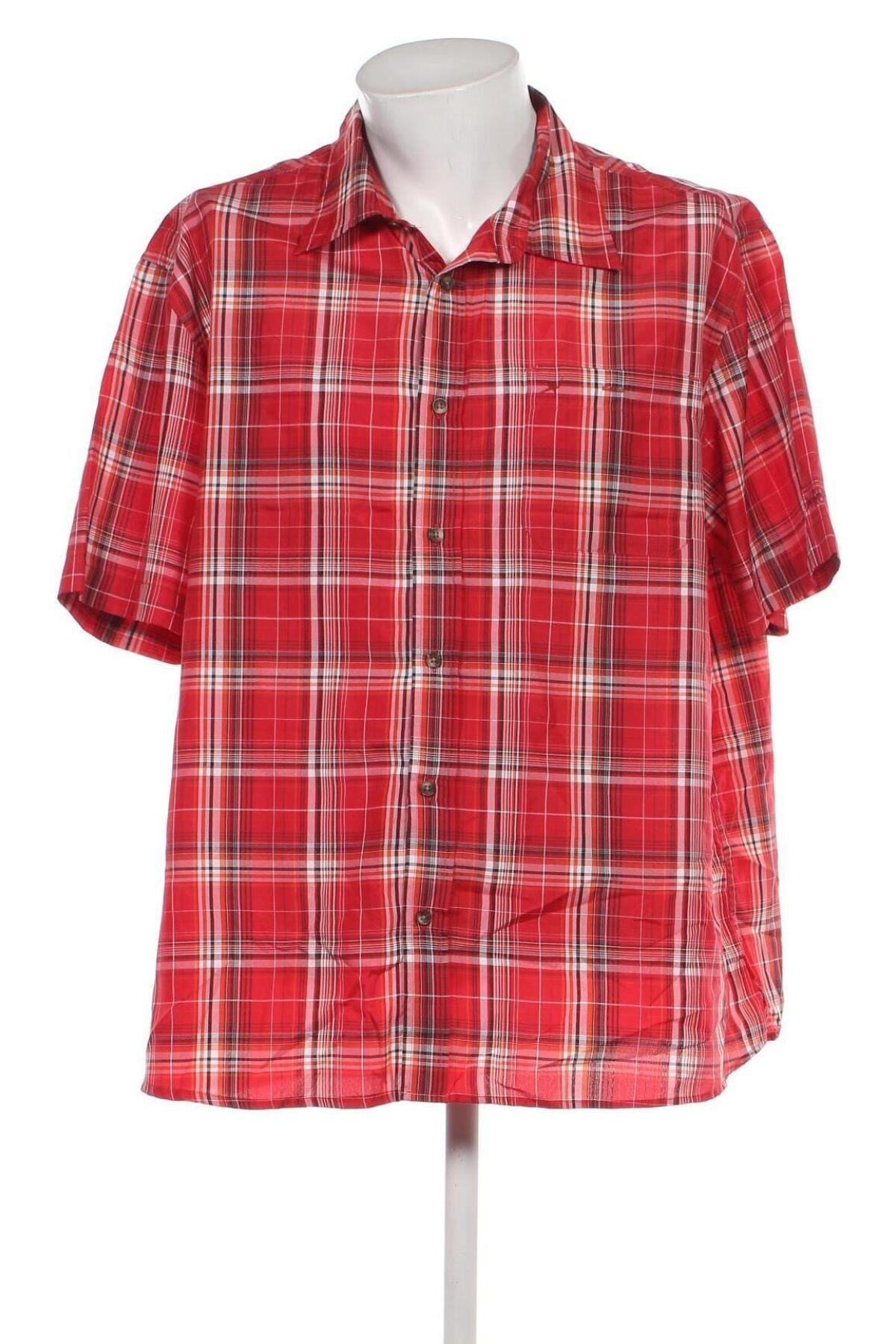 Ανδρικό πουκάμισο Vittorio Rossi, Μέγεθος 3XL, Χρώμα Κόκκινο, Τιμή 17,94 €