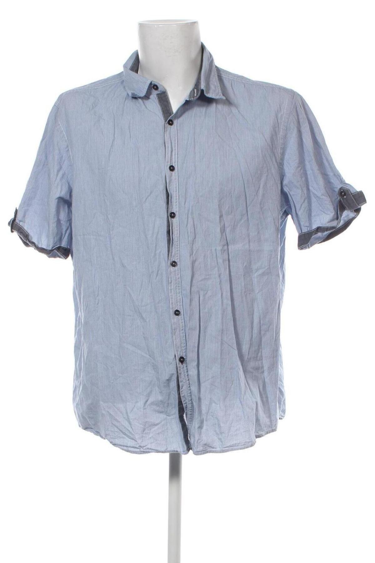 Ανδρικό πουκάμισο Watson's, Μέγεθος XXL, Χρώμα Μπλέ, Τιμή 7,43 €