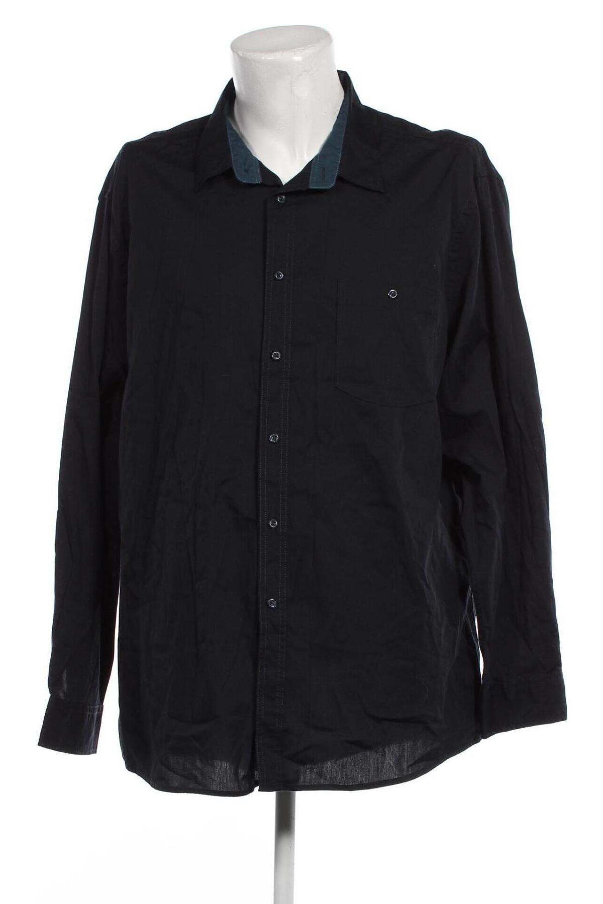 Herrenhemd Watson's, Größe 3XL, Farbe Schwarz, Preis 16,70 €