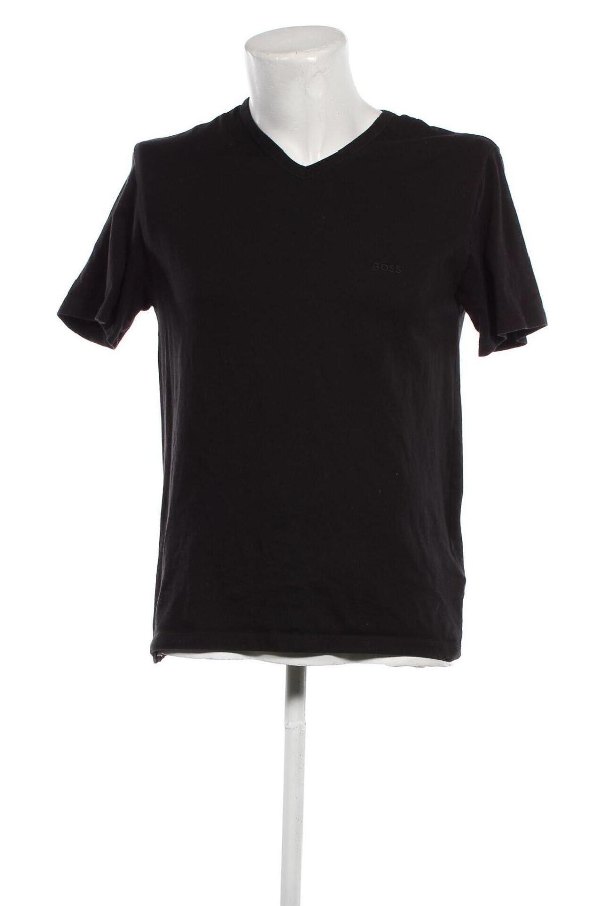 Мъжка тениска BOSS, Размер L, Цвят Черен, Цена 75,60 лв.