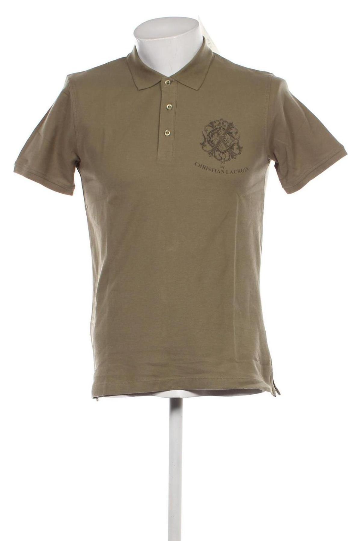 Мъжка тениска Christian Lacroix, Размер S, Цвят Зелен, Цена 37,40 лв.