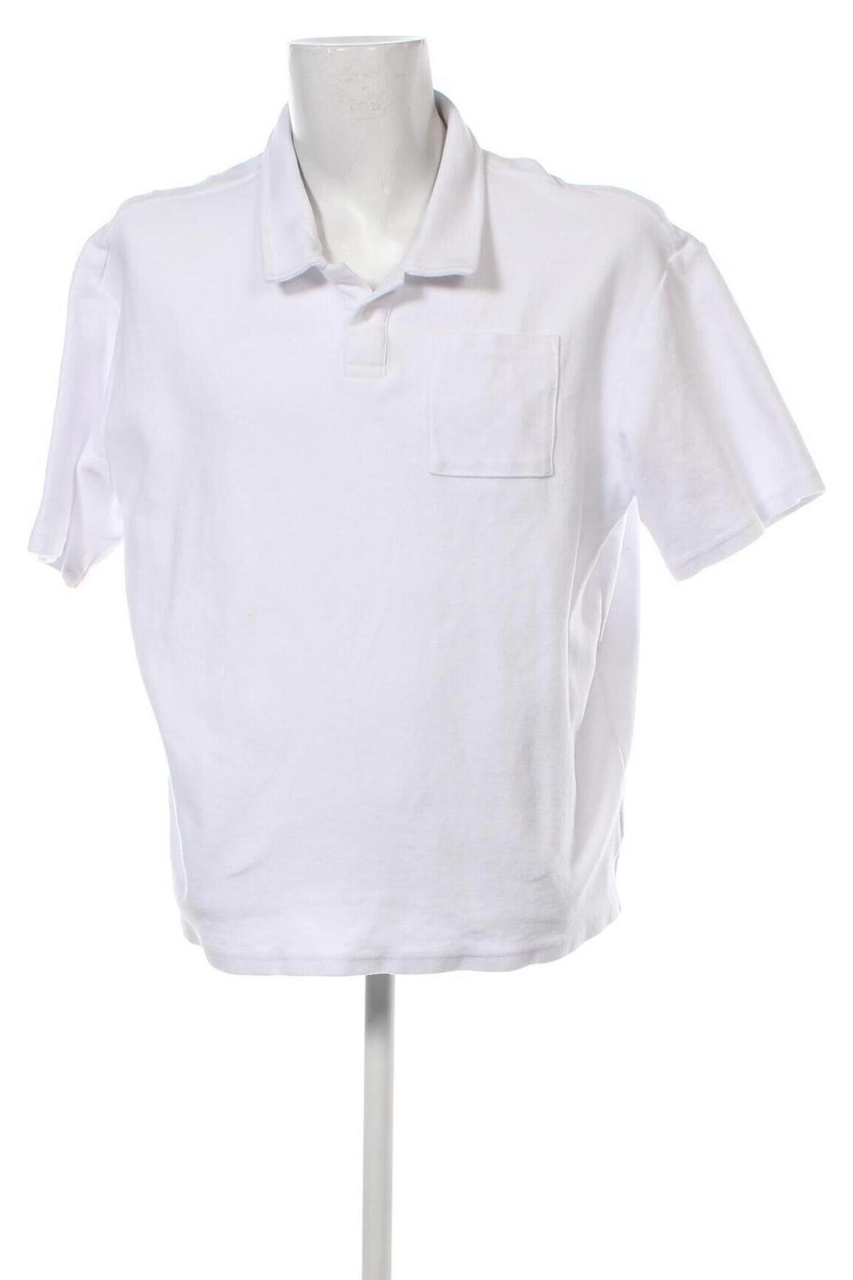 Ανδρικό t-shirt Dan Fox X About You, Μέγεθος XXL, Χρώμα Λευκό, Τιμή 10,02 €