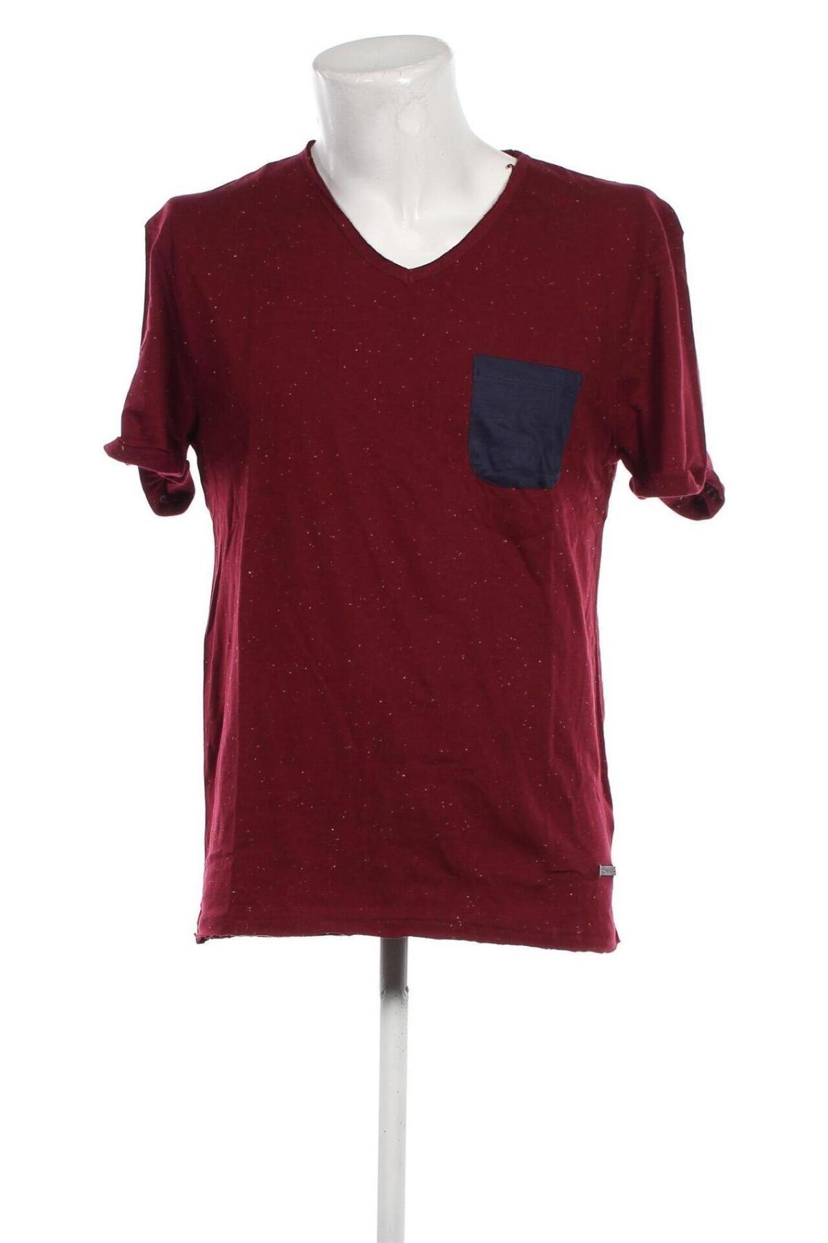 Herren T-Shirt Eleven Paris, Größe XL, Farbe Rot, Preis 25,59 €