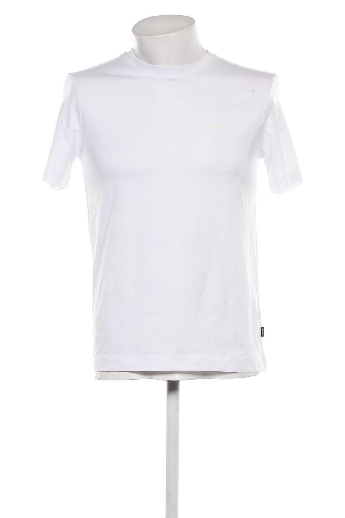 Мъжка тениска Hugo Boss, Размер S, Цвят Бял, Цена 96,60 лв.